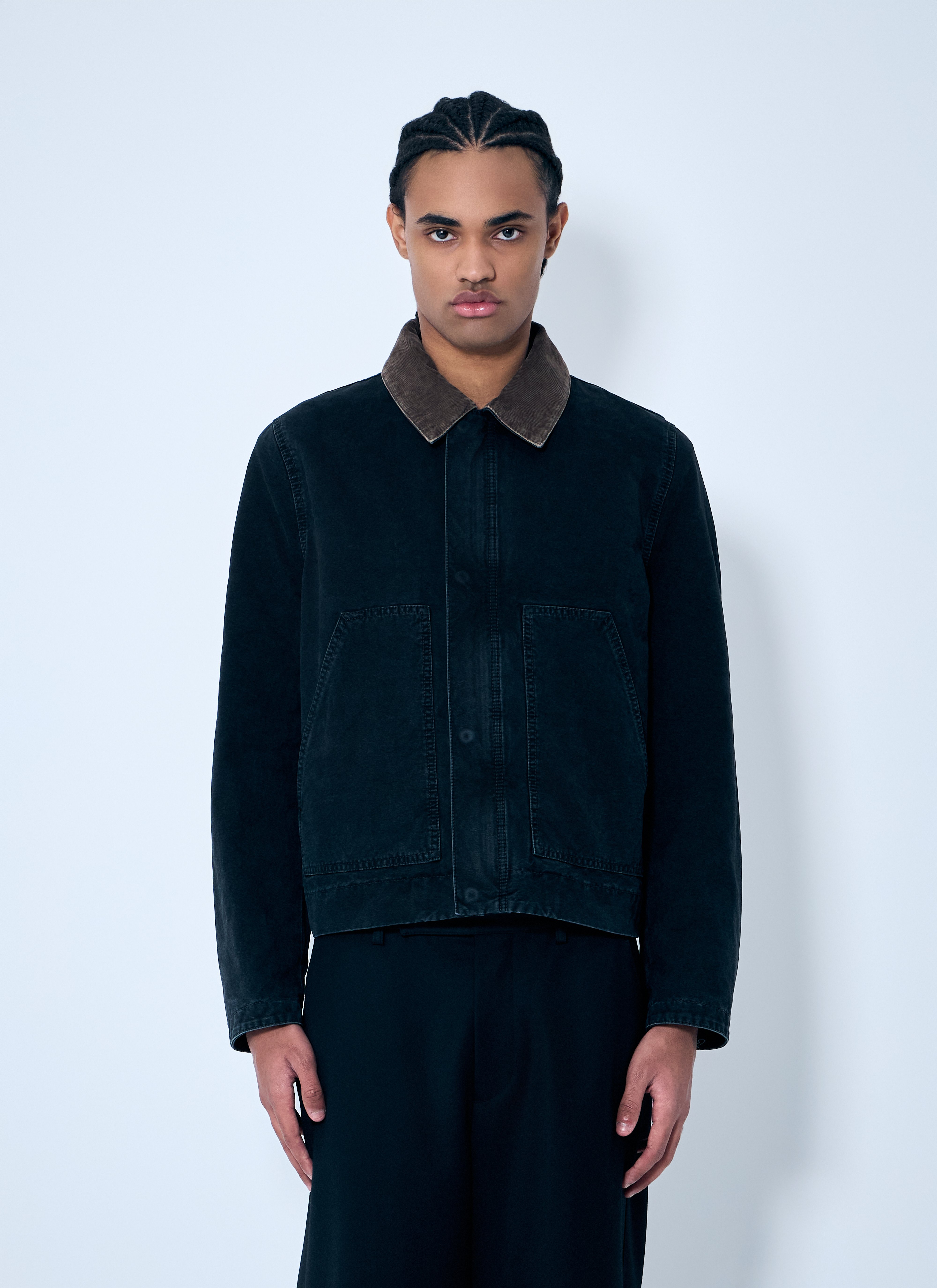 Saint Laurent Men's' Work Jacket in Black | LN-CC®