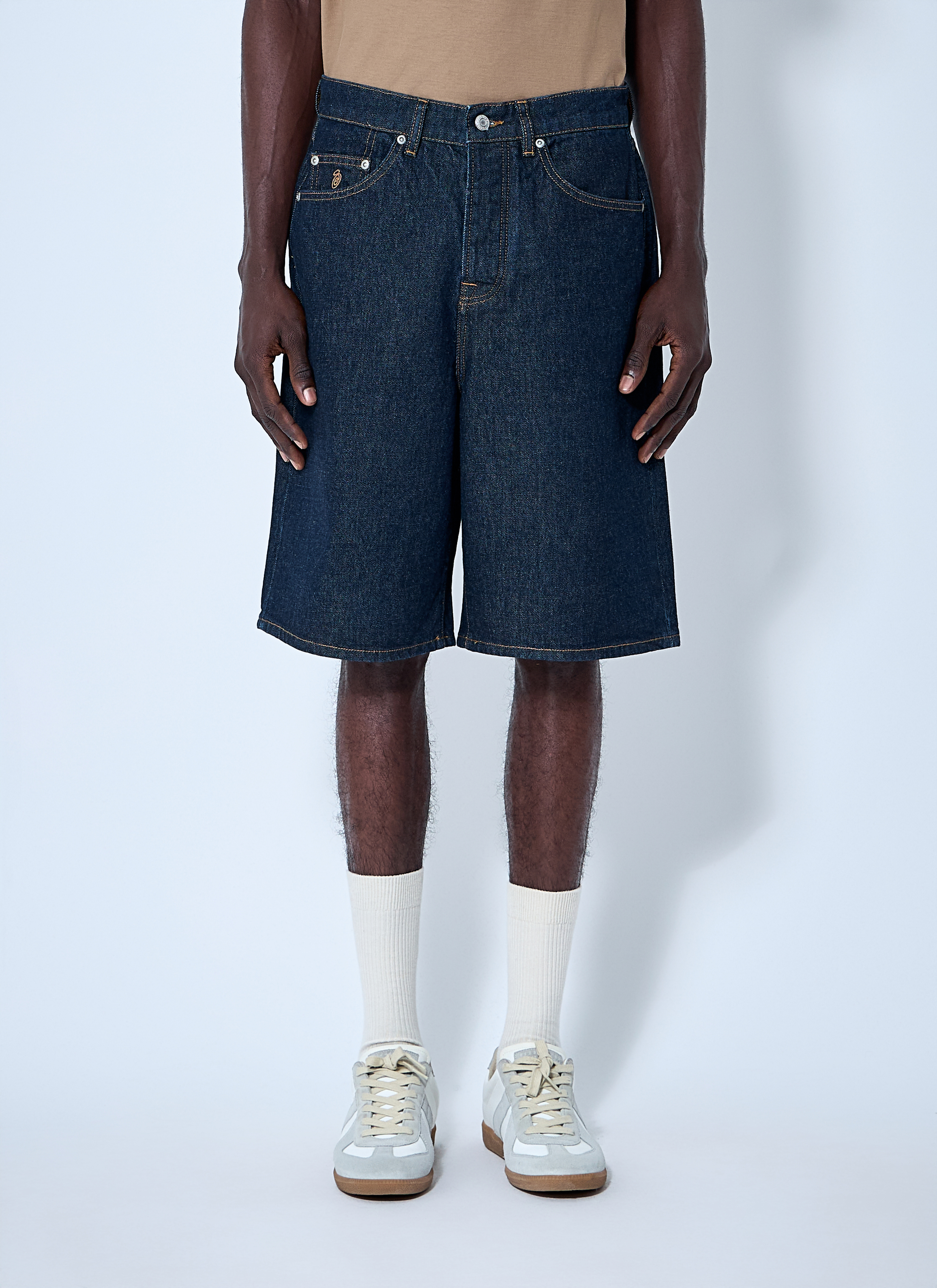 Stüssy Men's' Big Ol Shorts in Blue | LN-CC®