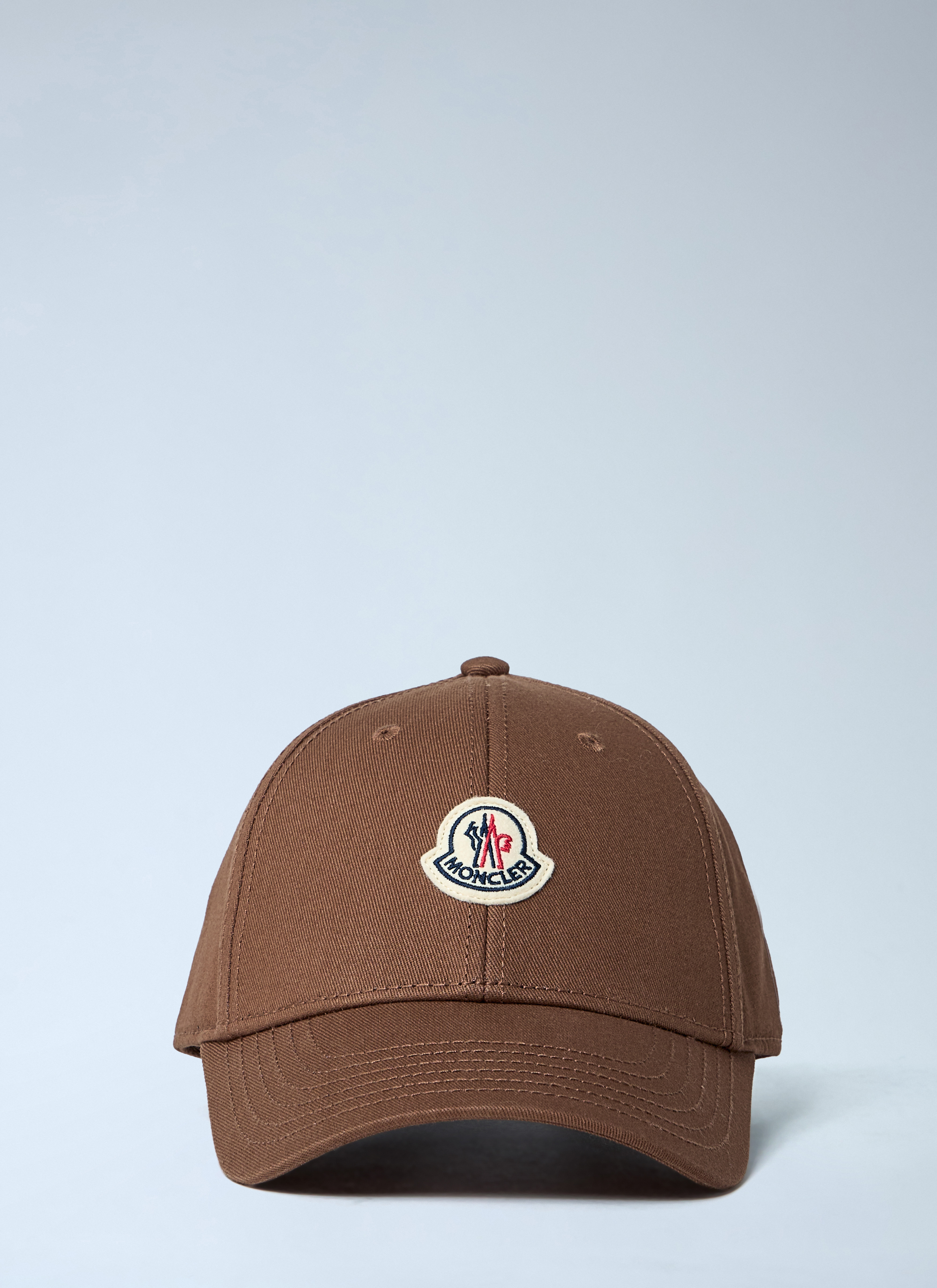 Moncler Women's' Logo Motif Baseball Cap in Brown | LN-CC®
