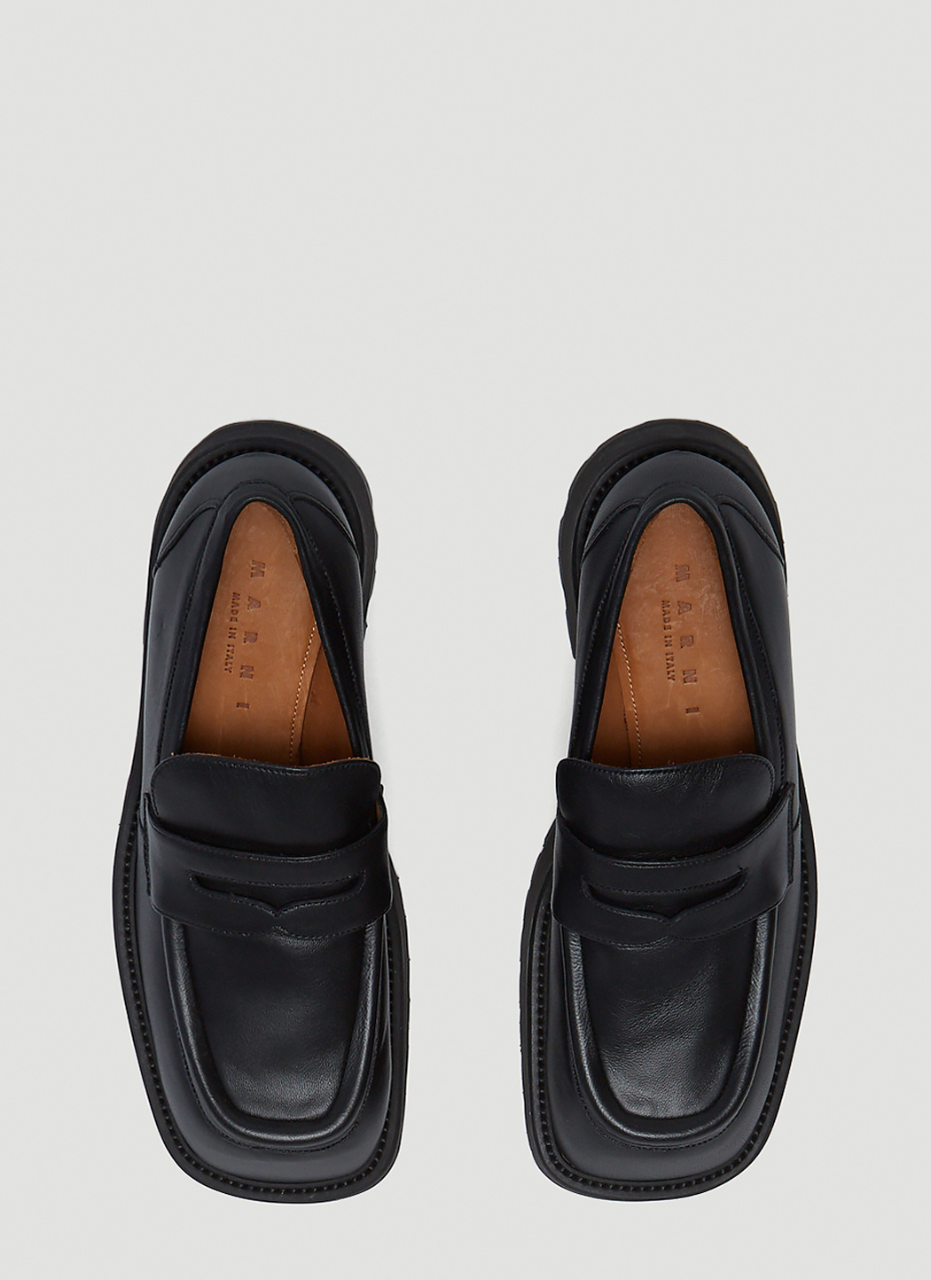 Marni Women's Platform Loafers in Black | LN-CC