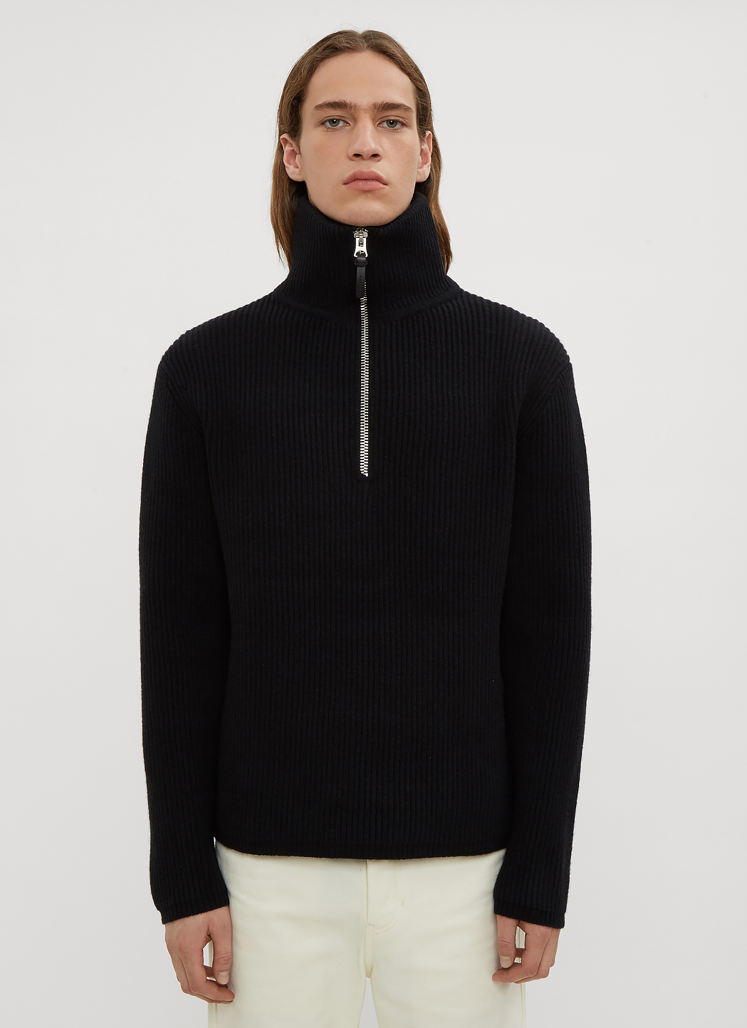 Acne studios fuller half zip sweat Clearance