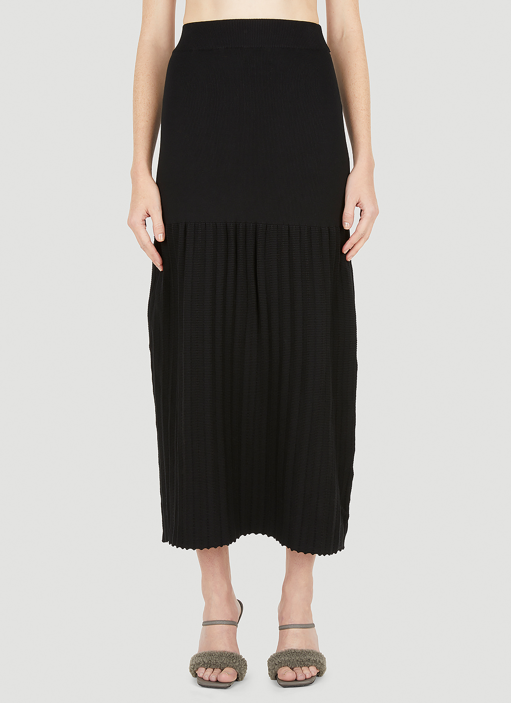 Accordian Knit Skirt