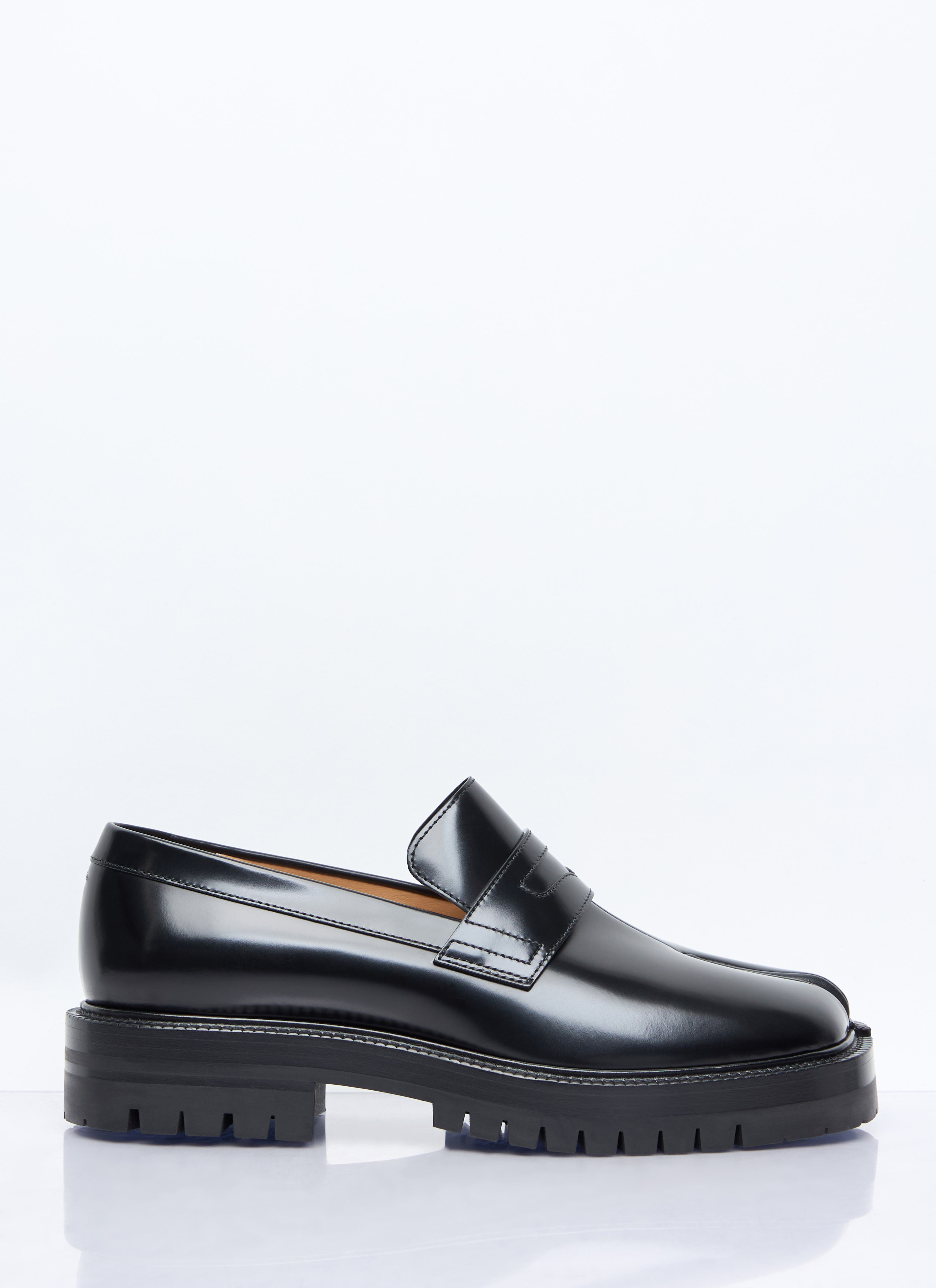 美品 Maison Margiela TABI COUNTY LOAFER 36 Maison Margiela Tabi County Loafer - Black – Kith Europe