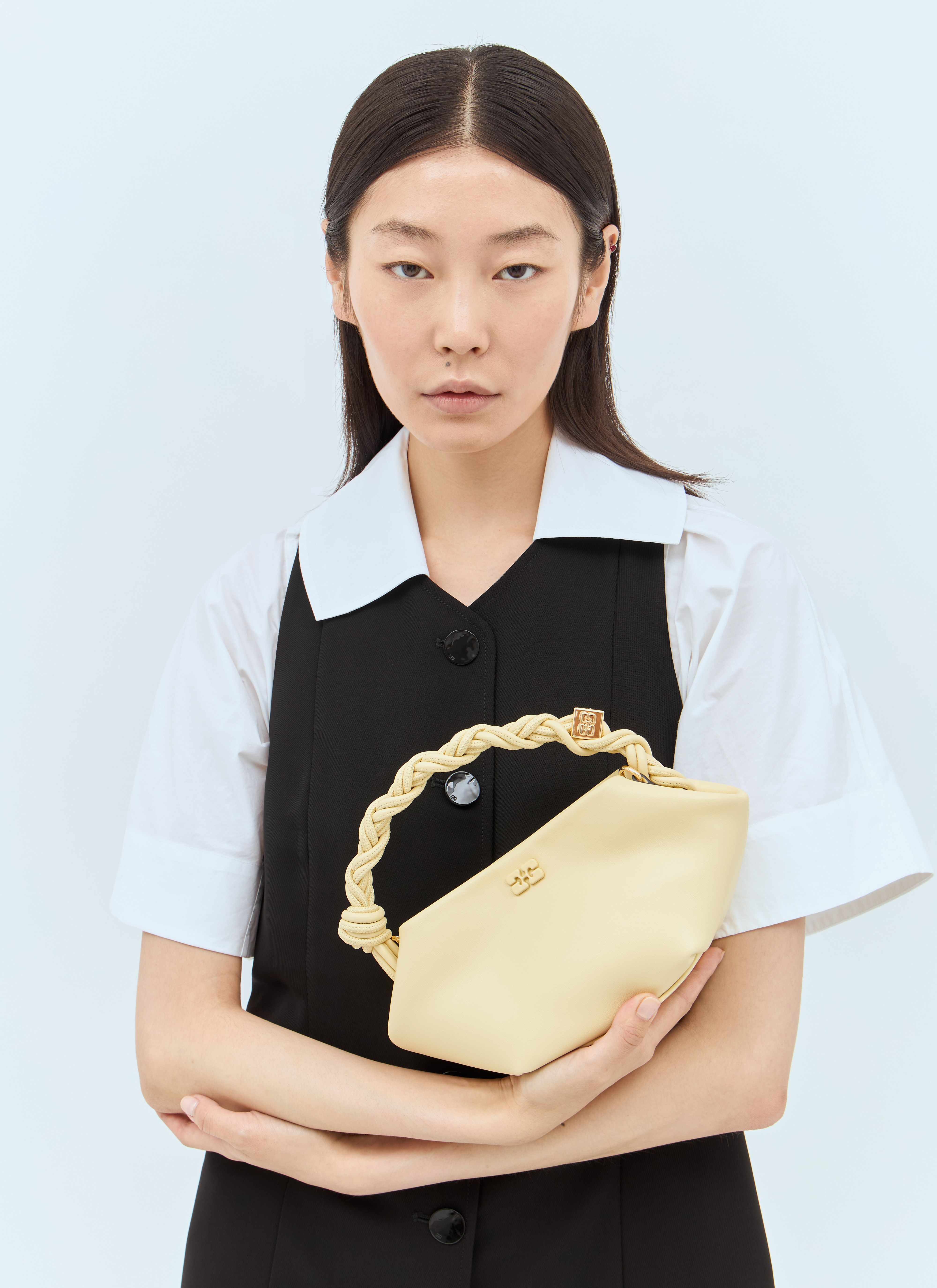 GANNI レディース ミニボウハンドバッグ の イエロー | LN-CC®