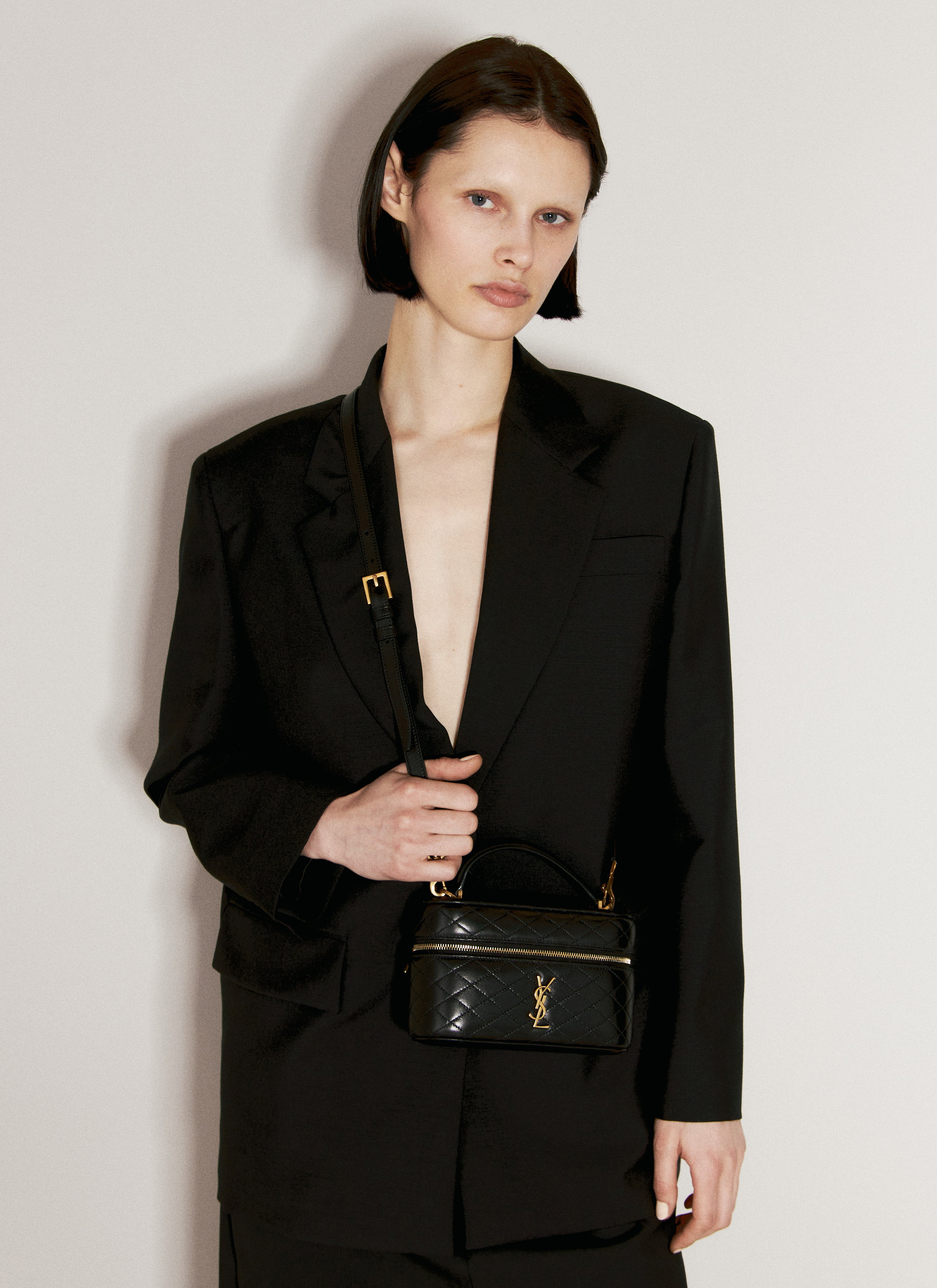 新作☆【SAINTLAURENT】「ヴァニティギャビー」バッグ ギャビー ヴァニティバッグ（ラムスキン） | Saint Laurent サン