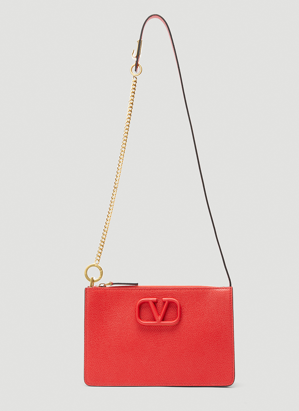 Valentino V Sling Shoulder Bag in Red LNCC