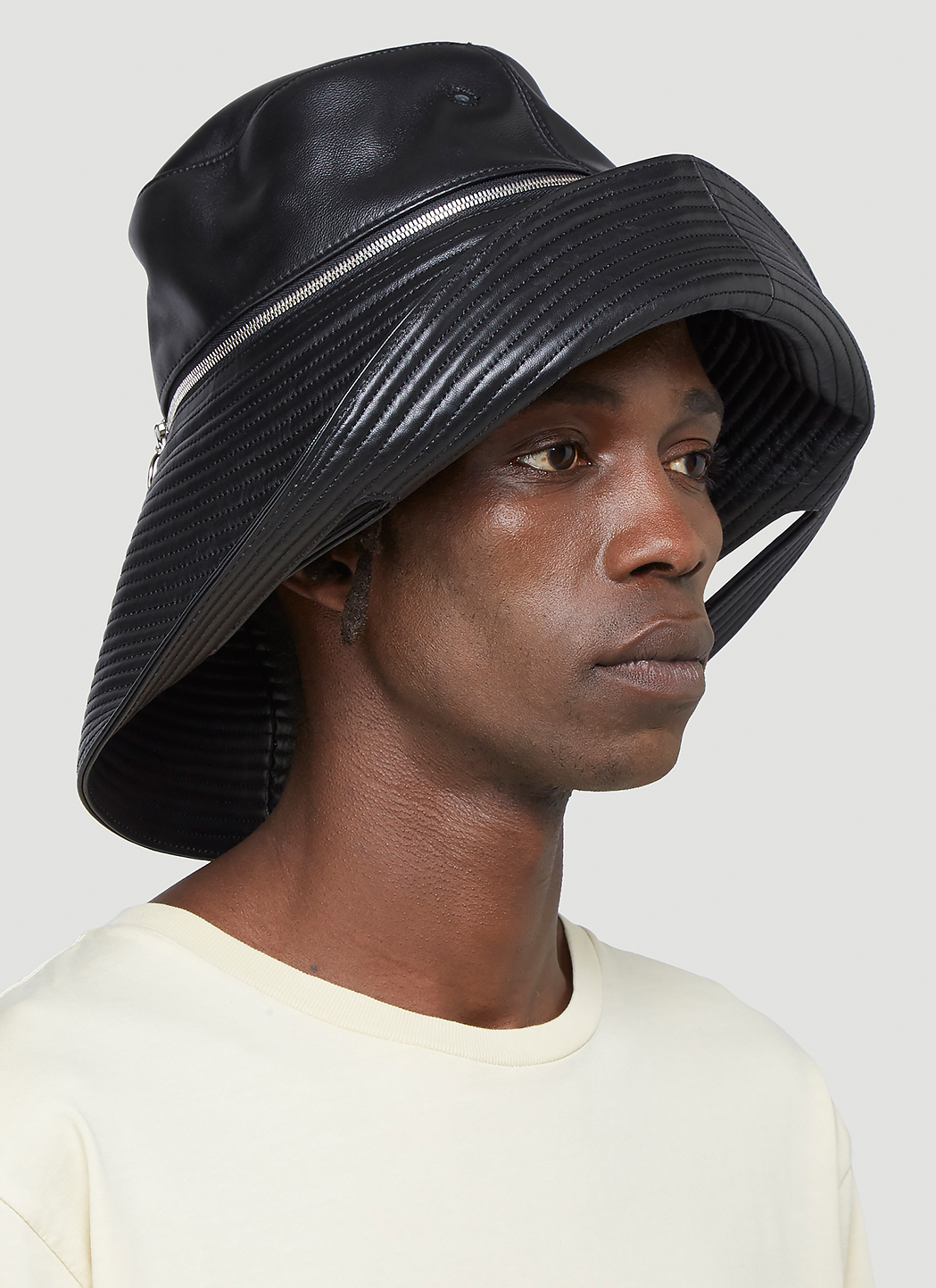 Kara XL Bucket Hat in Black LNCC