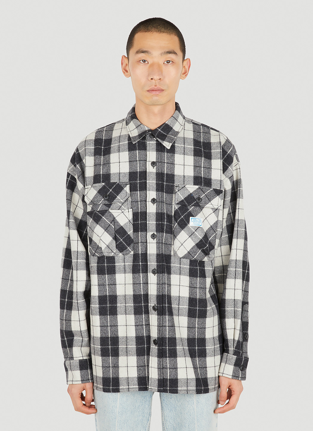 Liberaiders Multi Pockets Plaid Shirt 