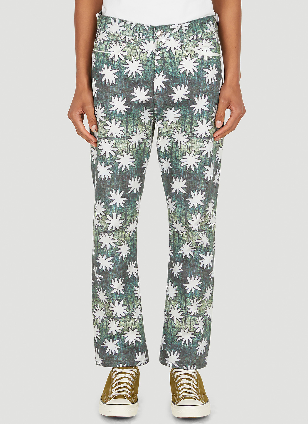 DRx x STEFAN MEIER x LN-CC Flower Jeans | LN-CC