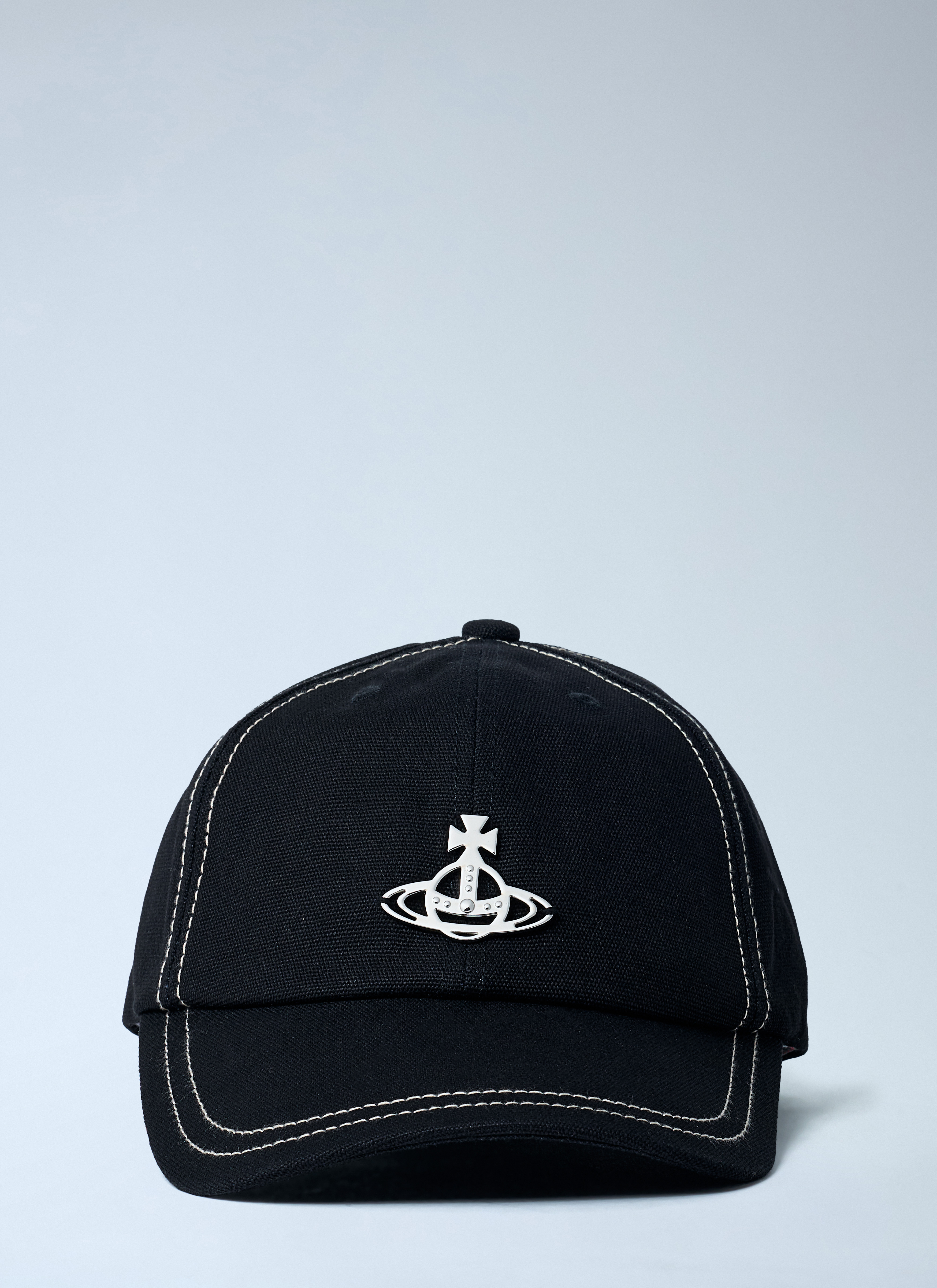 Vivienne Westwood Men's' Logo Motif Baseball Cap in Black | LN-CC®