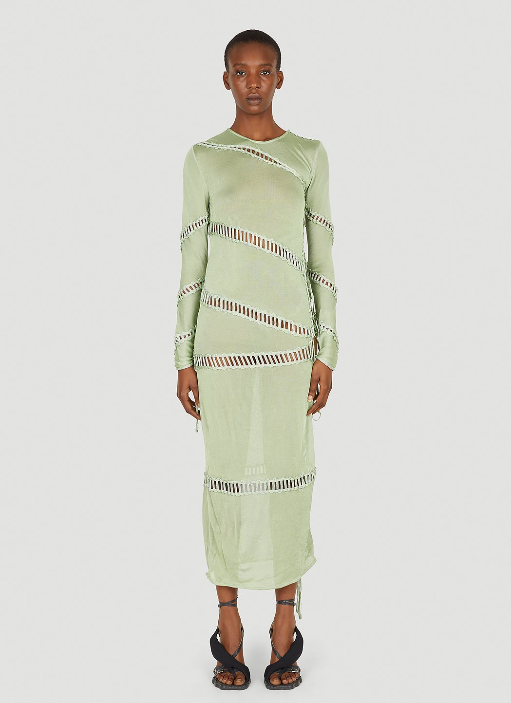 Puzzle Long Sleeve Dress