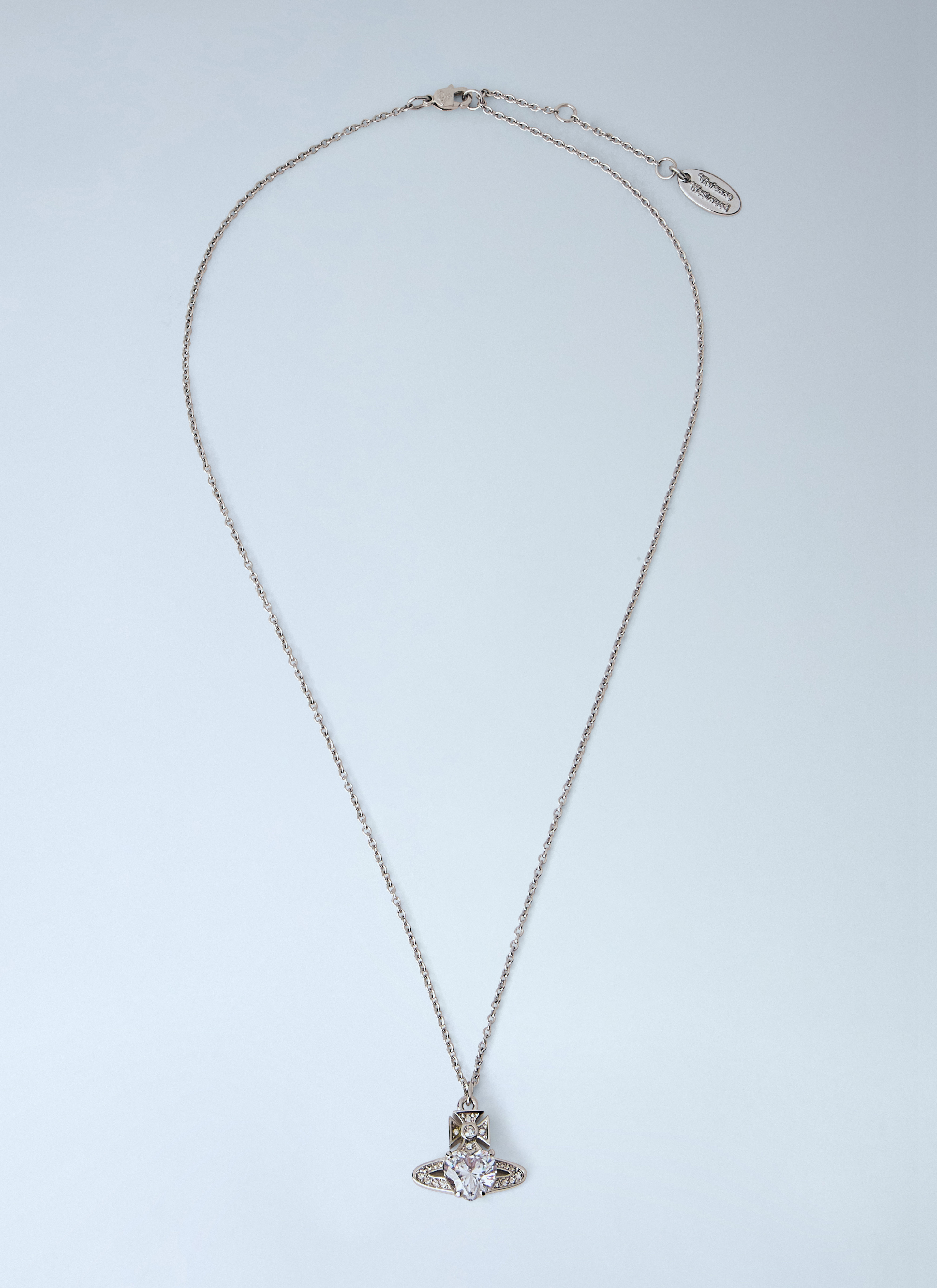 Vivienne Westwood Unisex Silver Ariella Pendant Necklace - Jewellery One Size