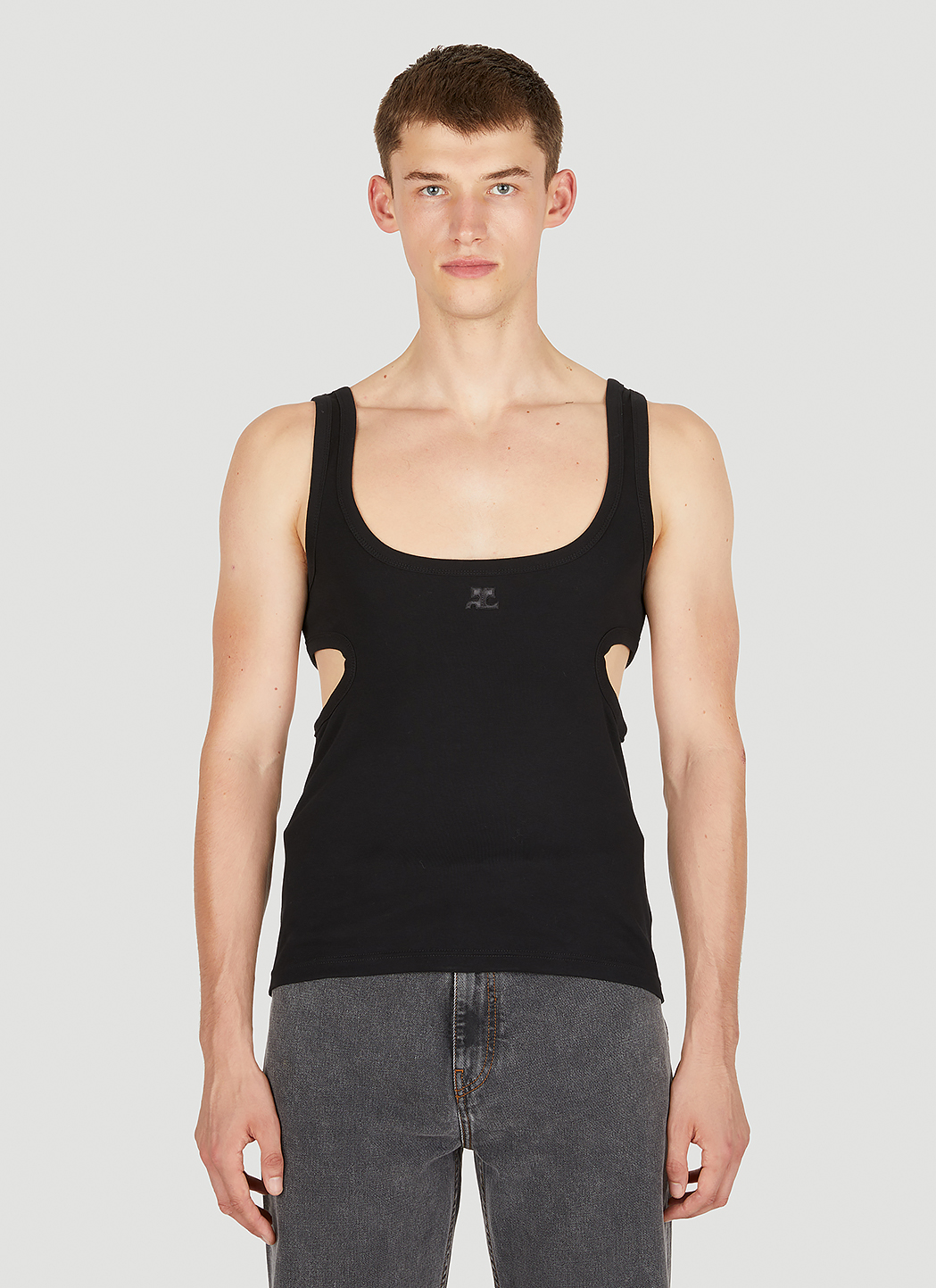 Courrèges Cut Out Tank Top