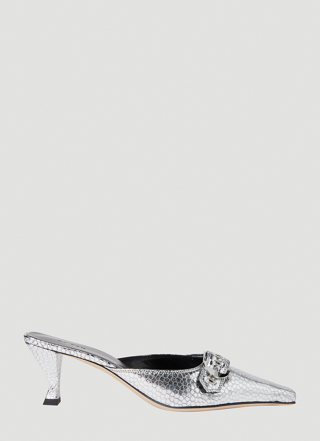 Evelyn Kitten Heel Mules