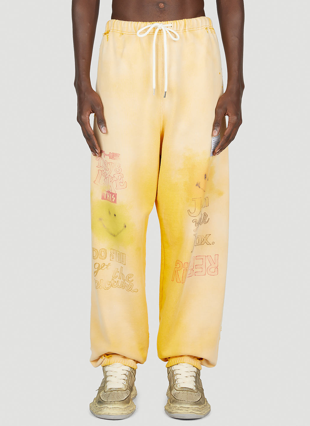 Bleached Pants