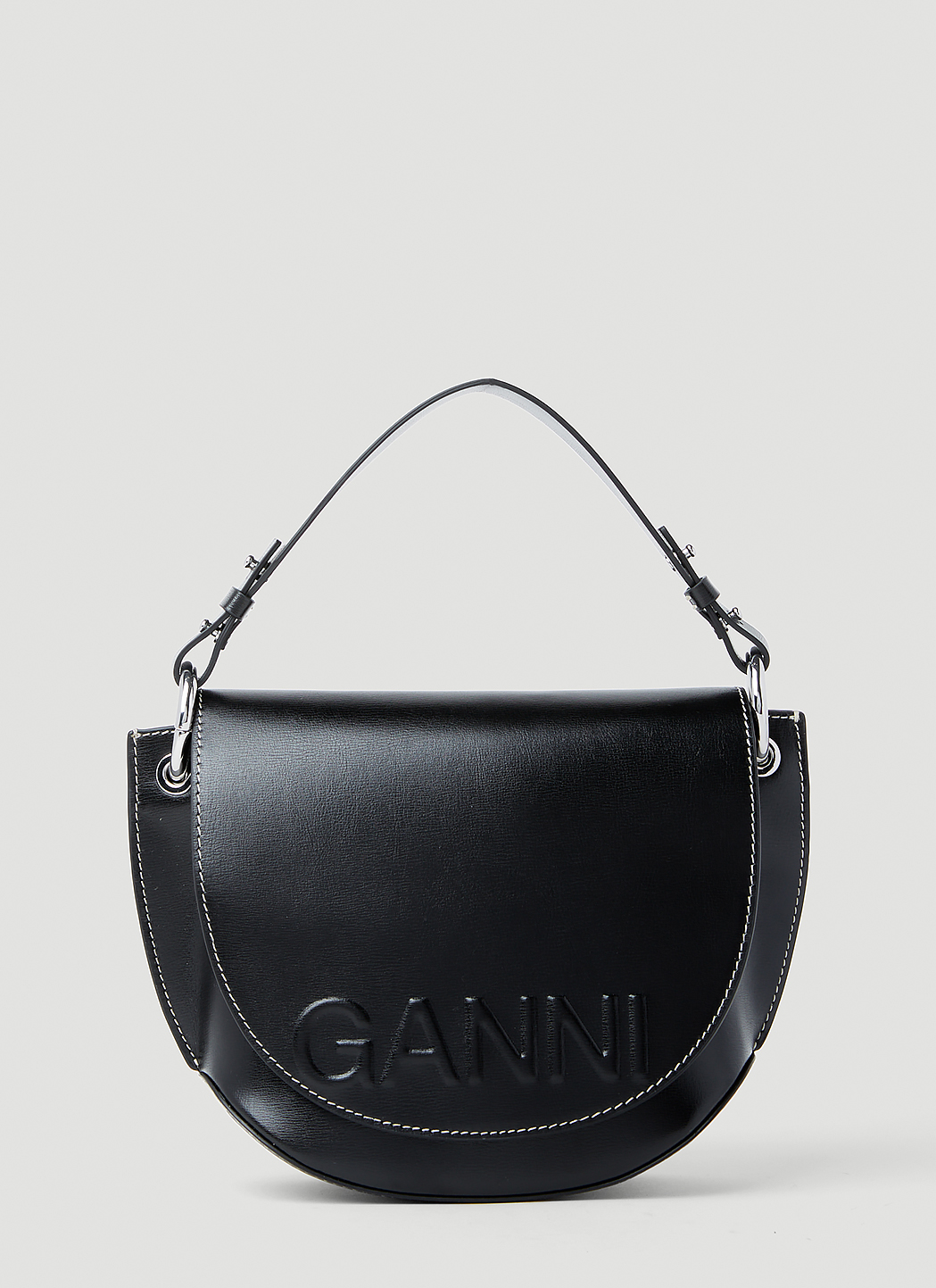 Banner Saddle Handbag