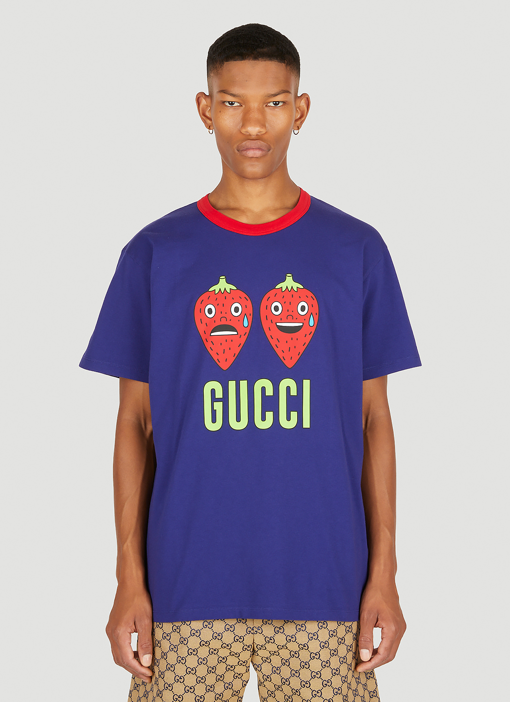 Strawberry Print Hollywood T-Shirt