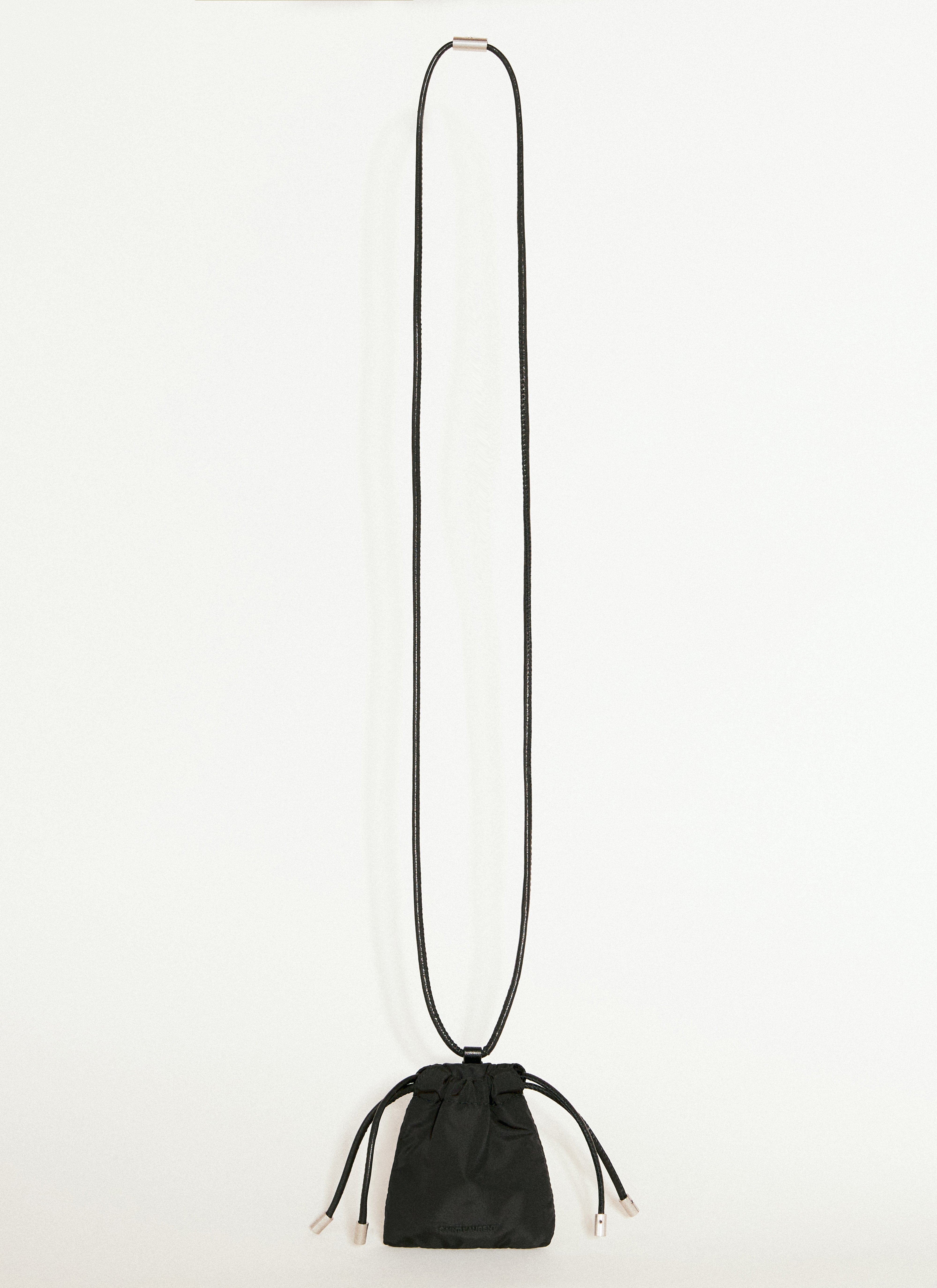 Saint Laurent Saint Laurent Paris Mini Airpod Holder Pouch