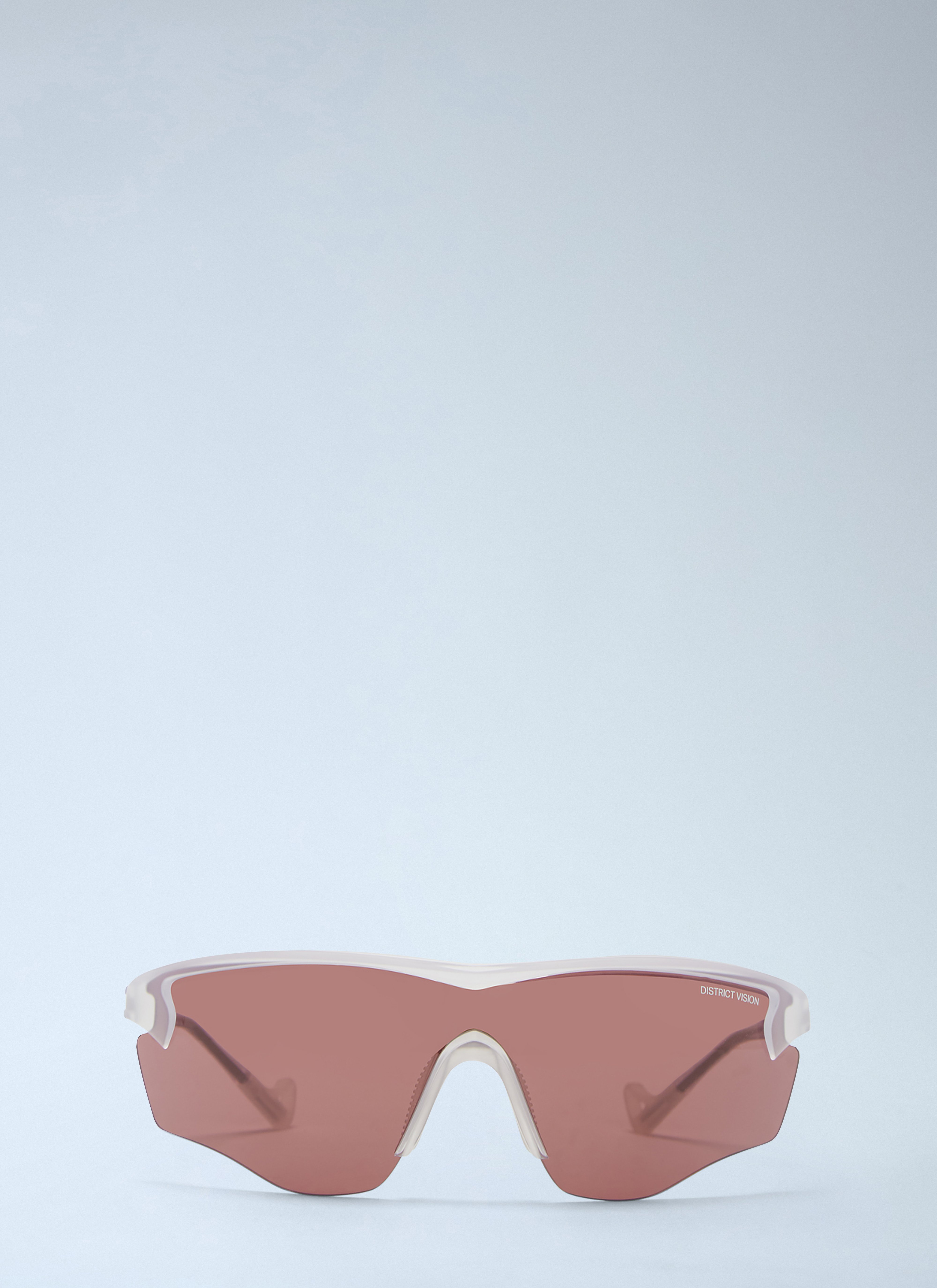 District Vision Men's' Junya Racer Sunglasses in Pink | LN-CC®