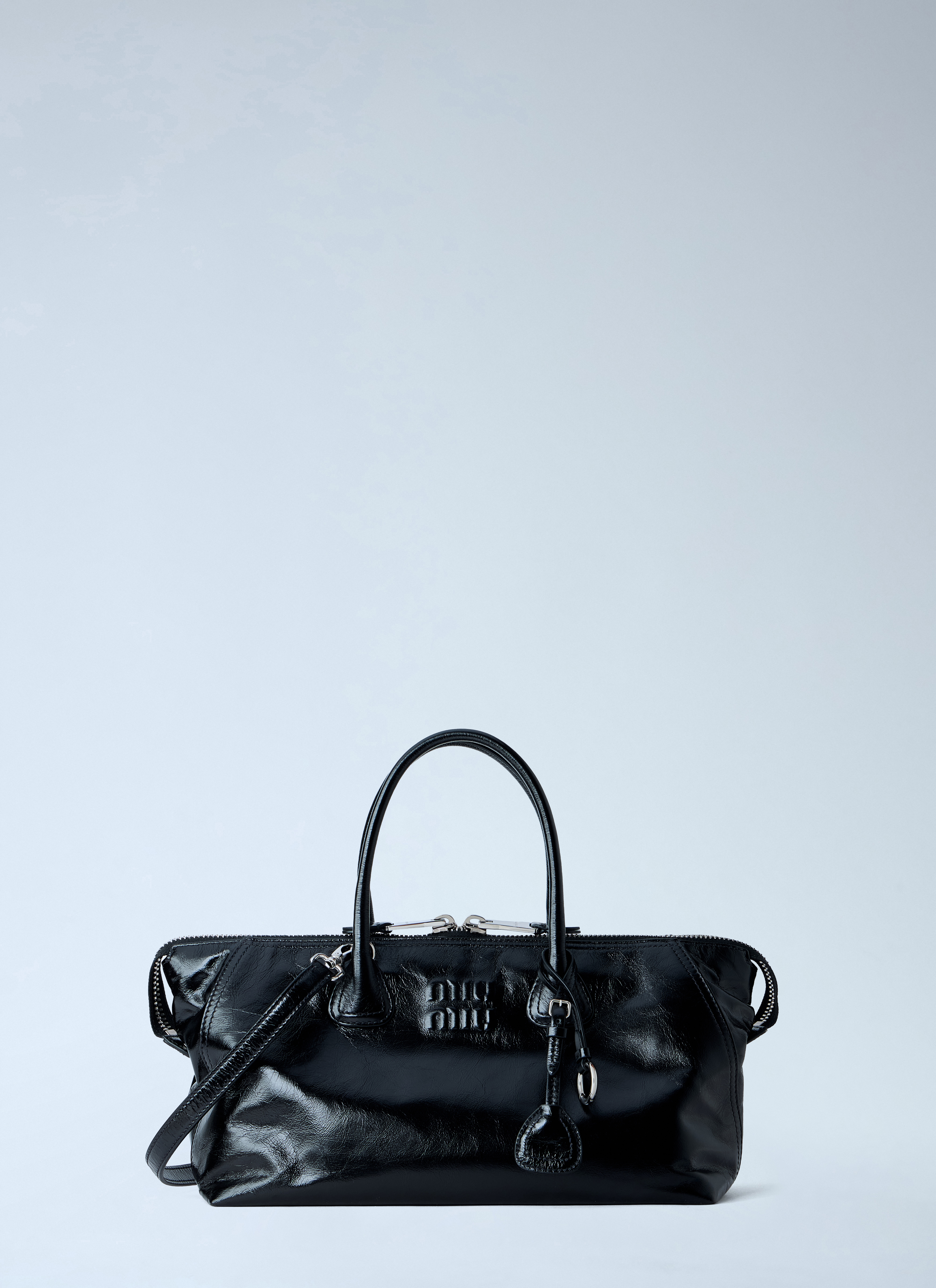 Miu Miu Miu Miu Leather Top Handle Bag
