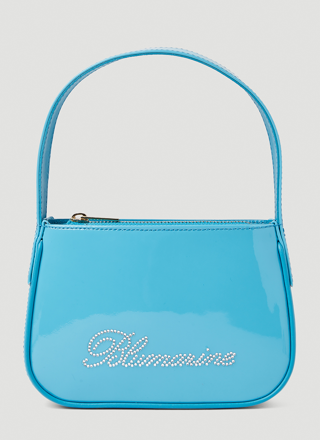 Logo Embellished Shoulder Bag