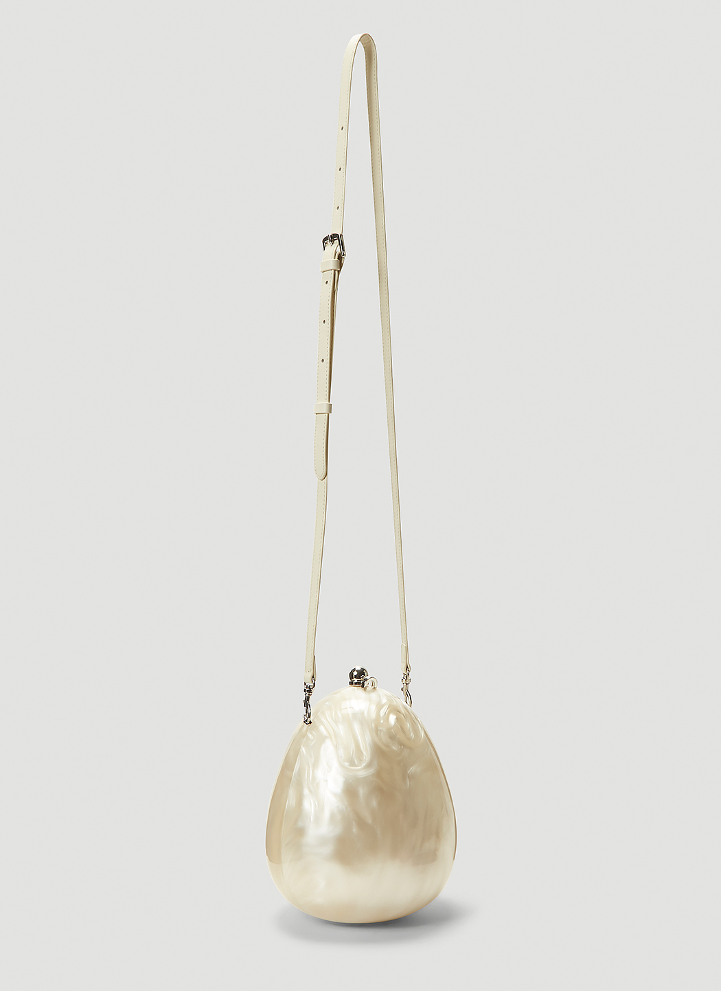 Simone Rocha Women's Pearl Egg Bag in White | LN-CC