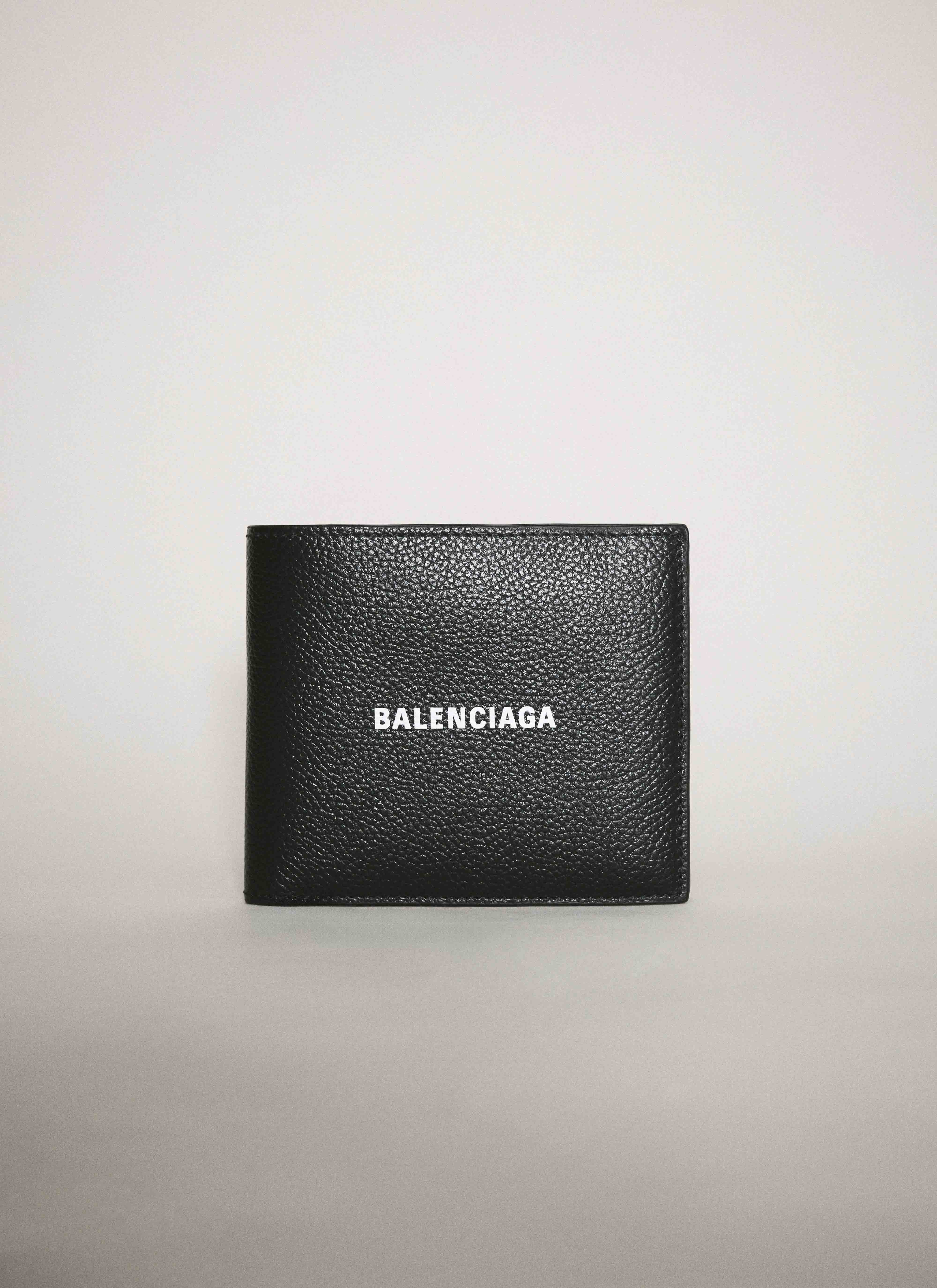 BALENCIAGA Balenciaga Bi-Fold Logo Wallet