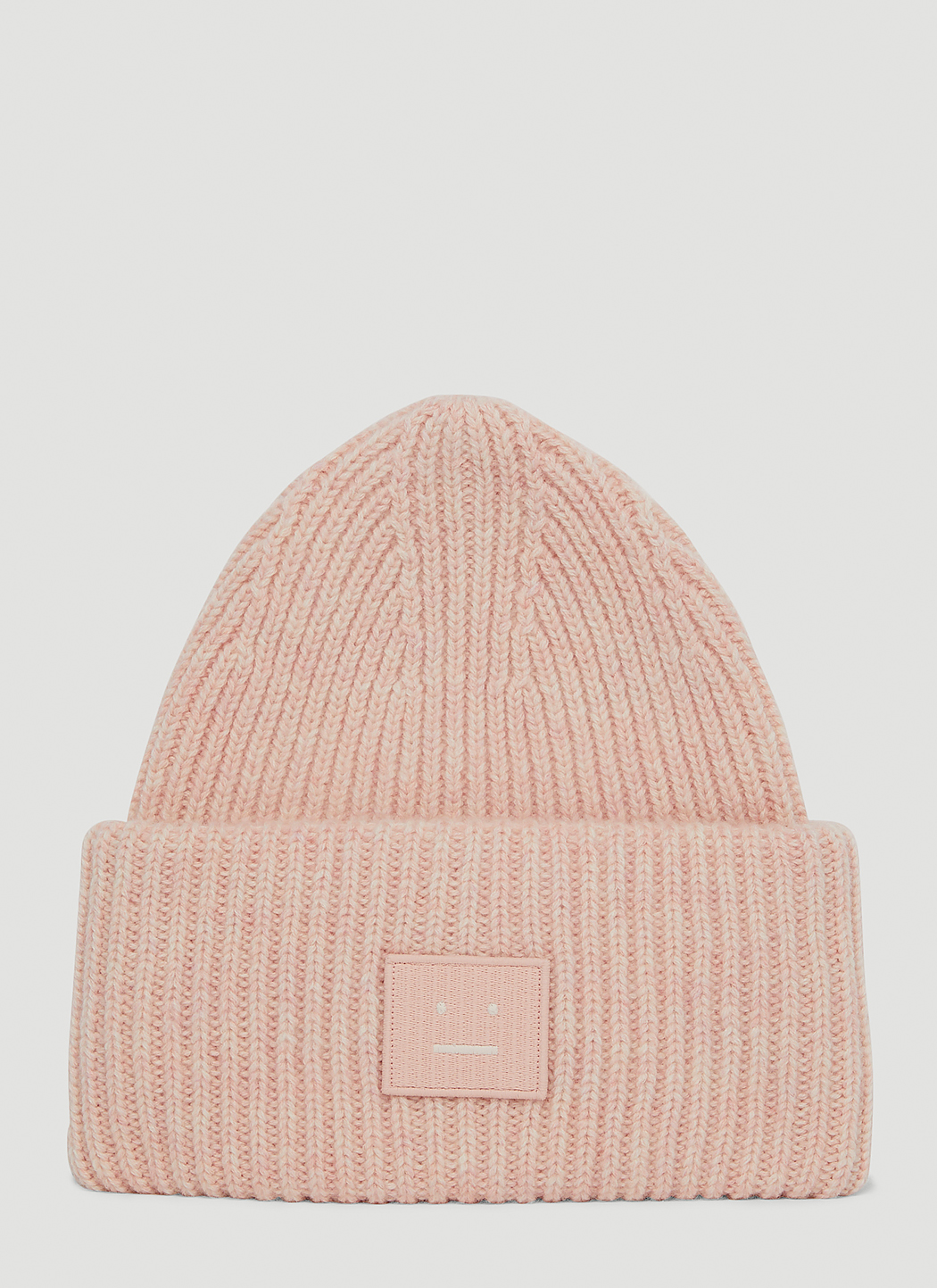 Face Patch Beanie Hat