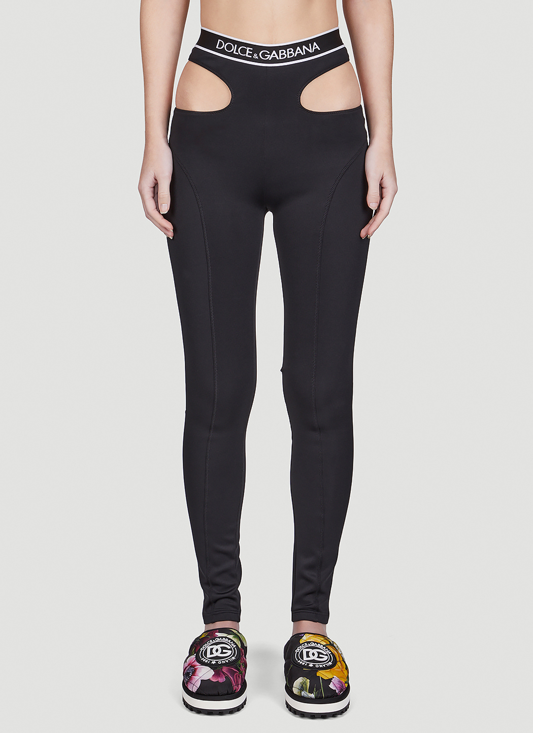 Dolce&Gabbana Cut Out Leggings