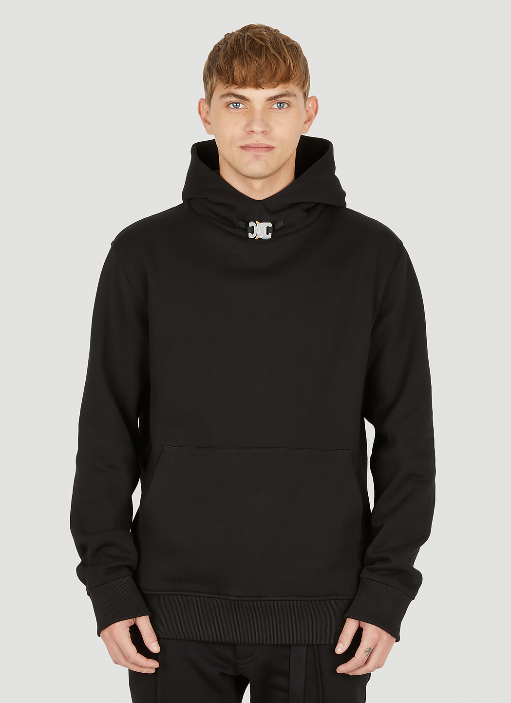 Buckle Hooded Sweatshirt