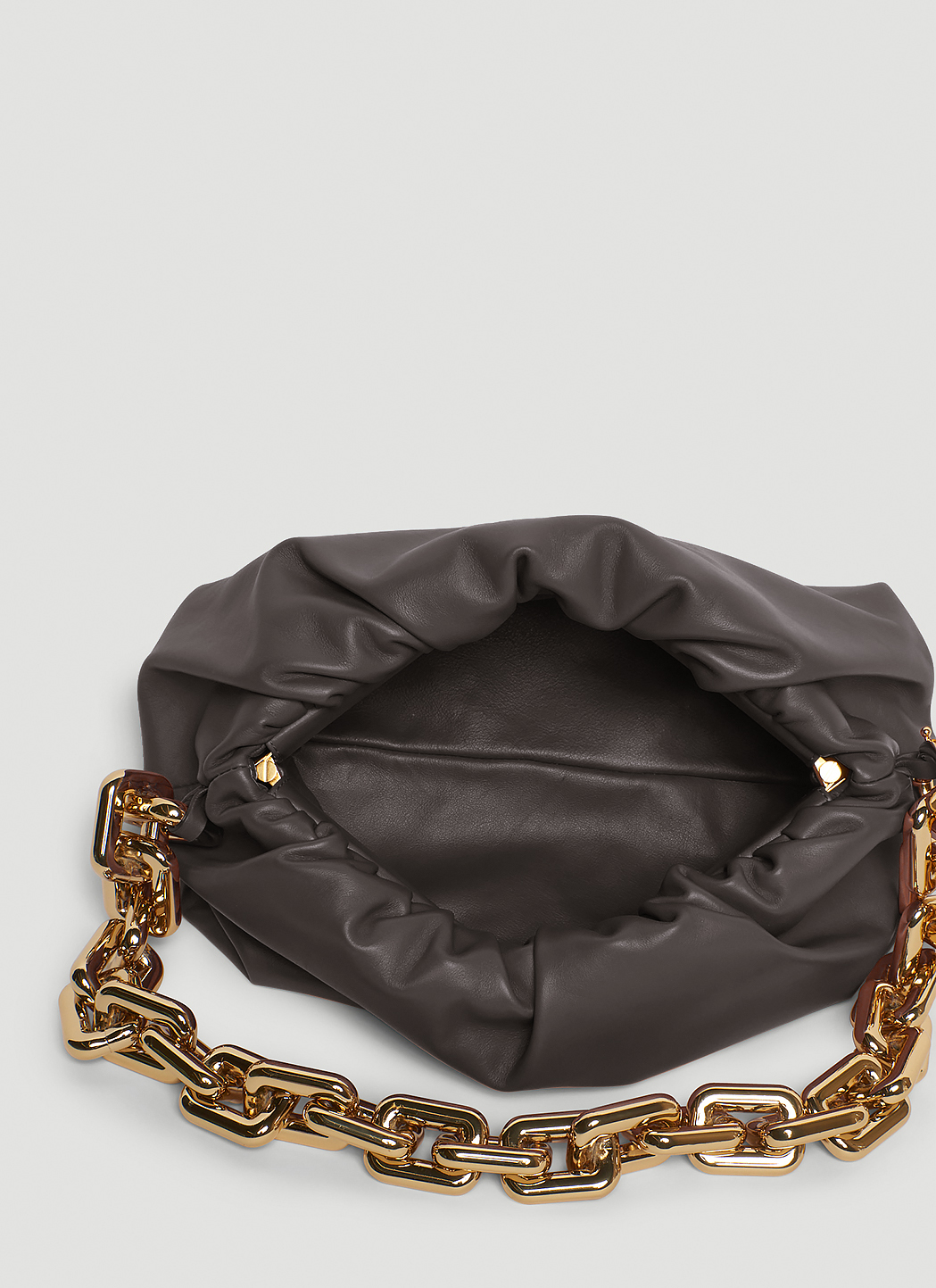 bottega veneta pouch with chain