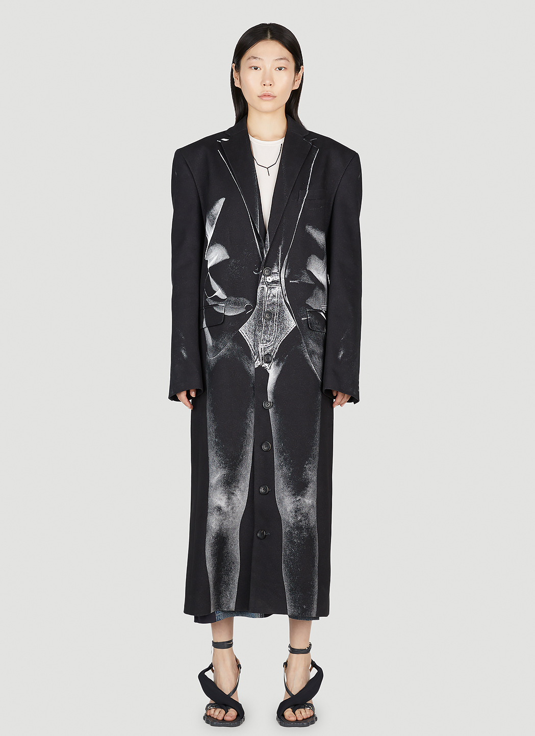 Trompe L'Oeil Janty Coat