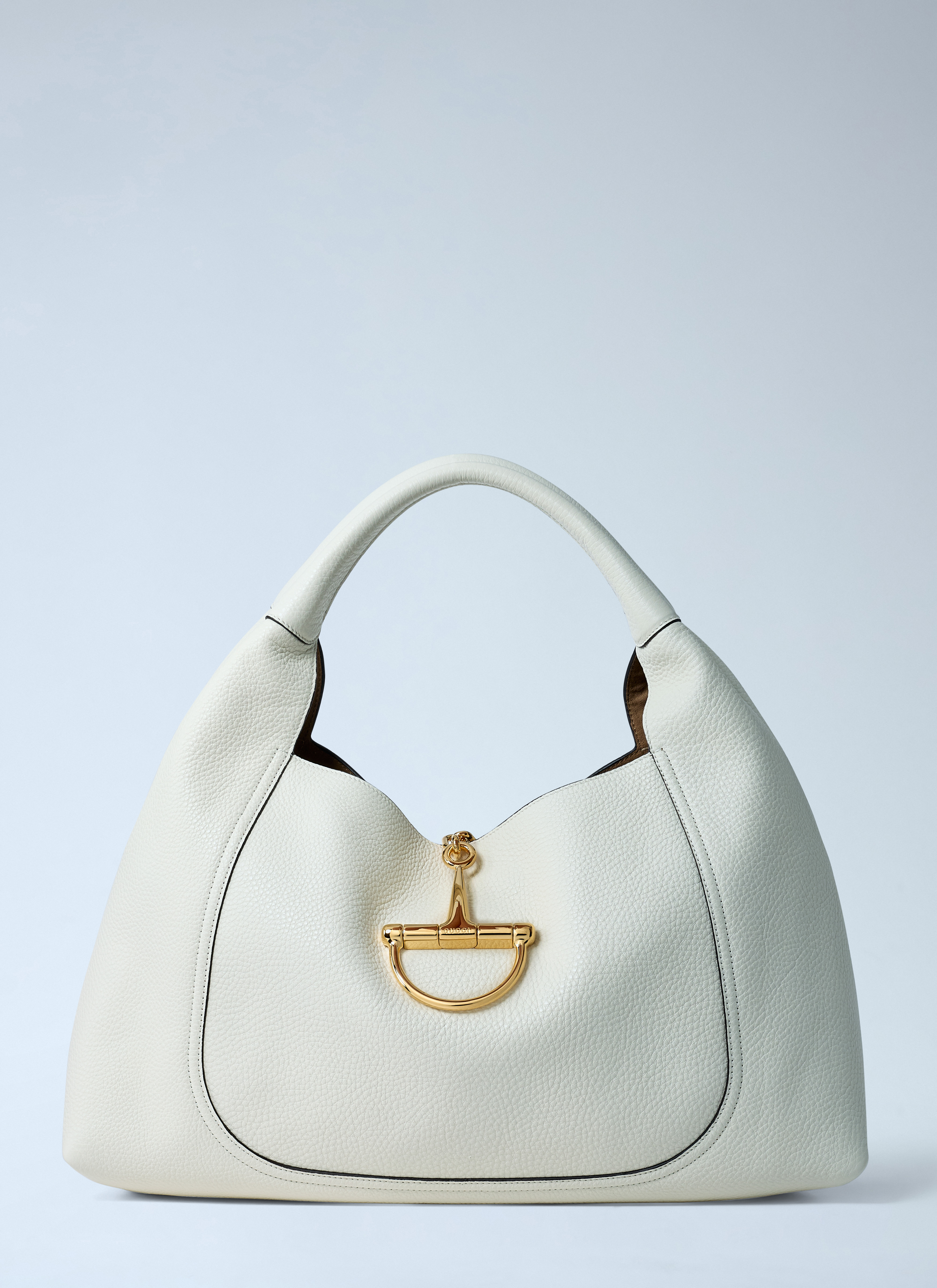 Gucci Women's' Softbit Shoulder Bag in White | LN-CC®