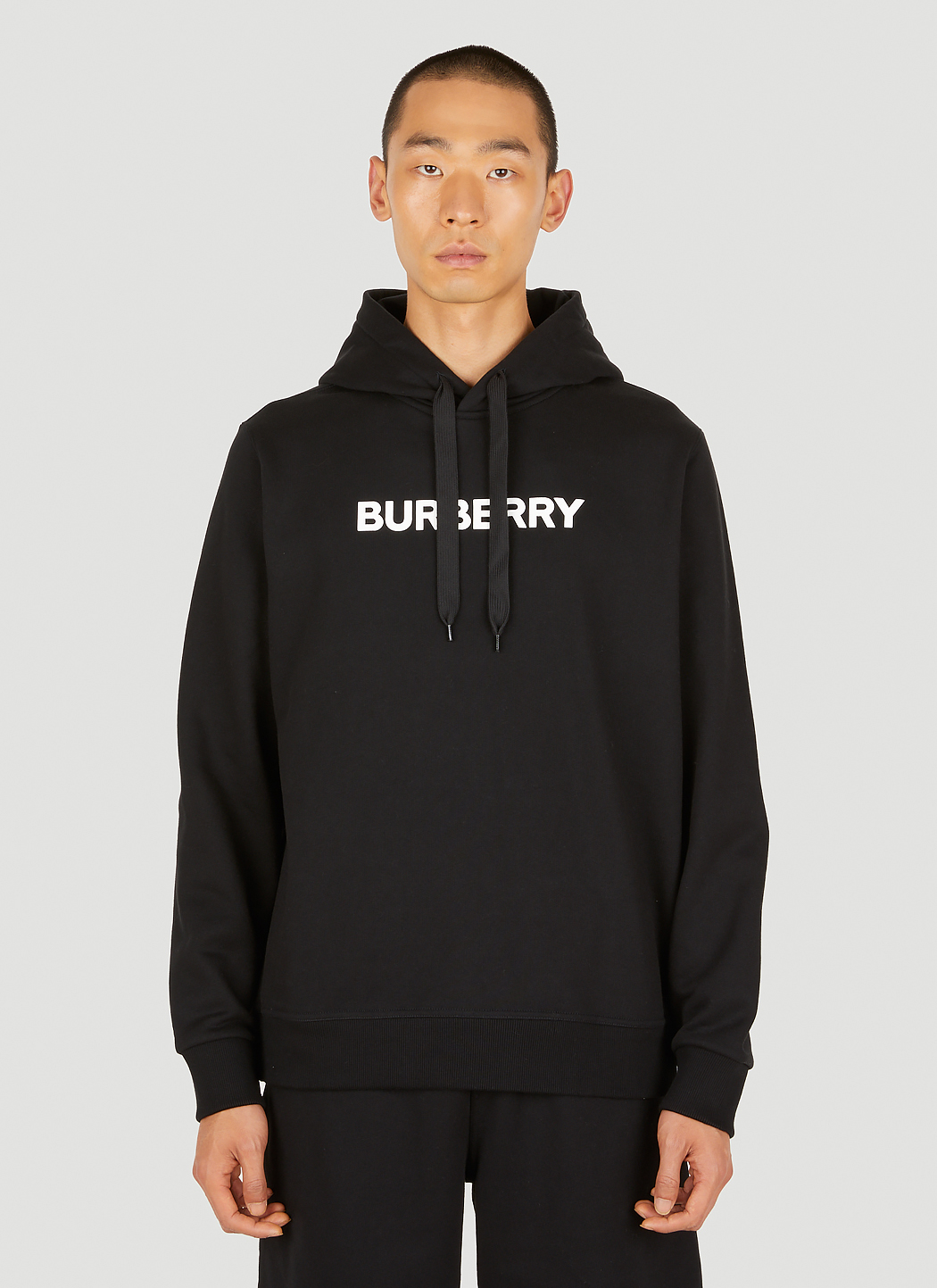Logo Print Hooded Sweatshirt