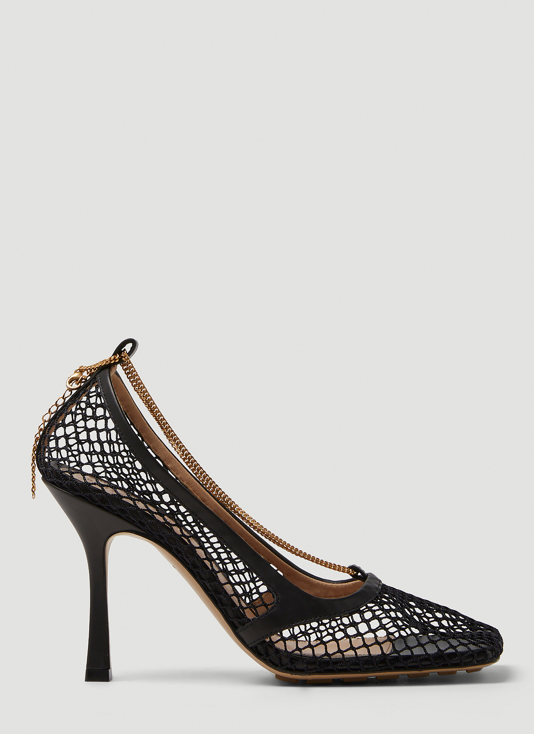 Stretch Pump Heeled Sandals