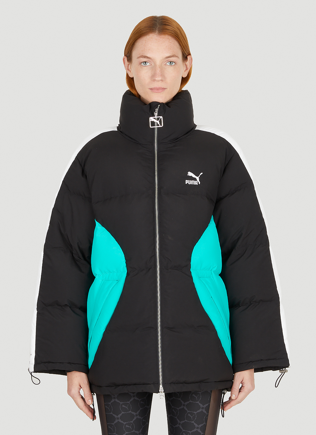 Puma Couture Sport T7 Puffer Jacket in Black | LN-CC®