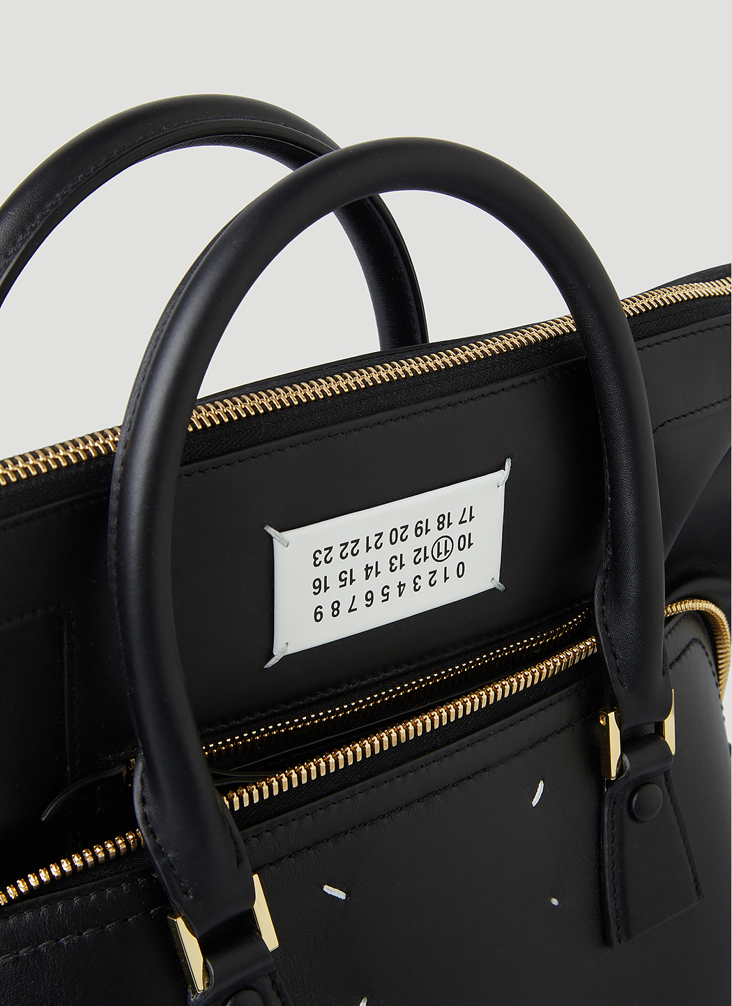 Maison Margiela Women's 5AC Medium Shoulder Bag in Black | LN-CC