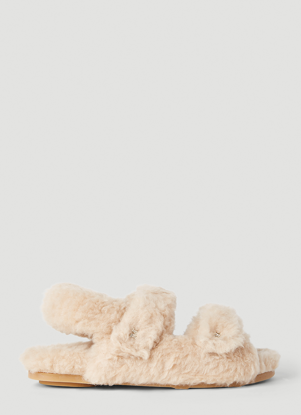 Sandya Shearling Sandals
