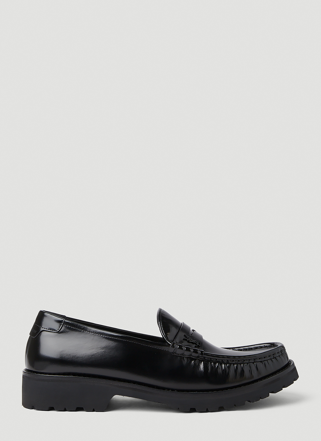Logo Plaque Loafers