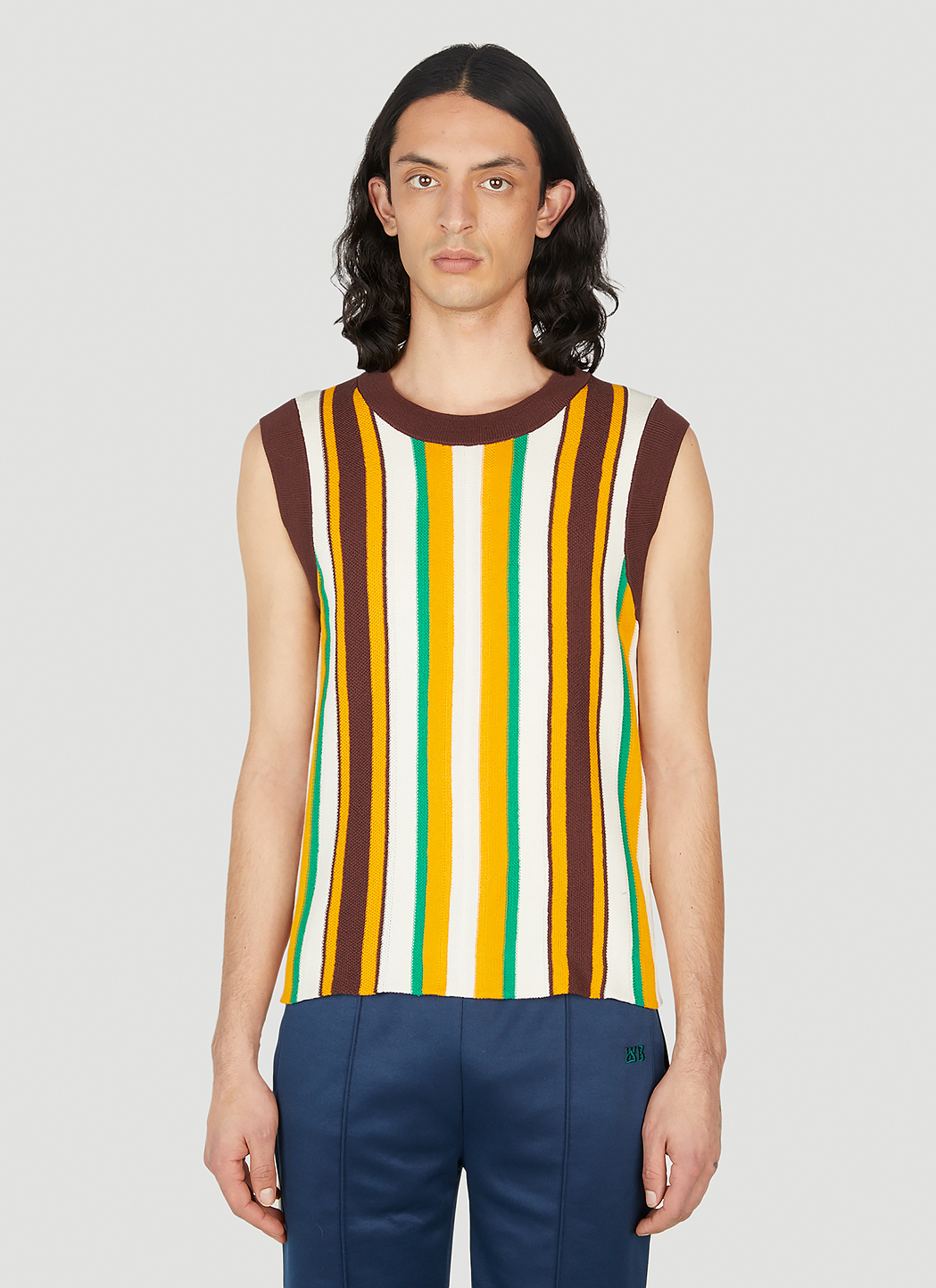 Scale Striped Vest