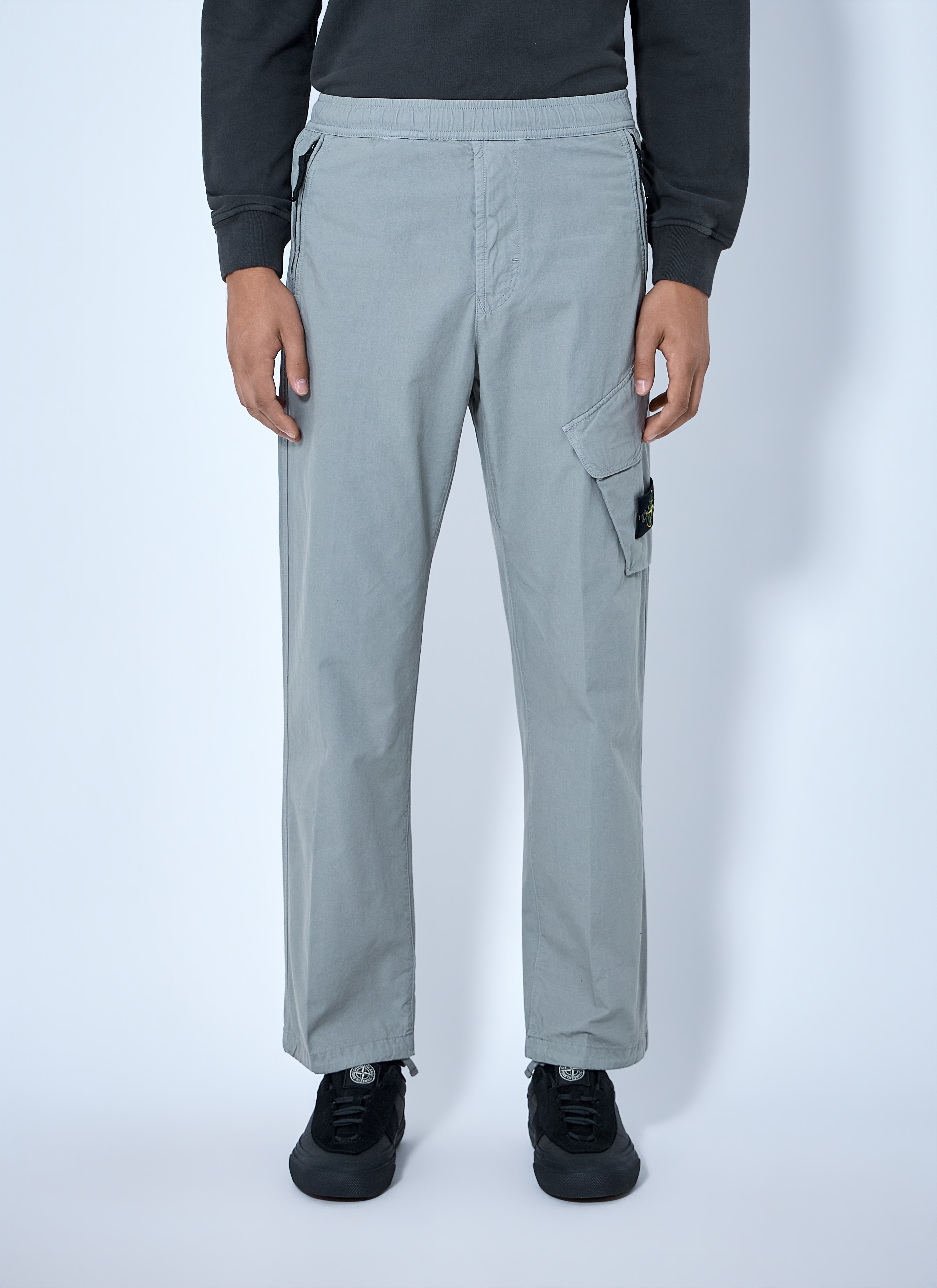 Stone Island Stone Island Cargo Trousers with Elasticated Waistband