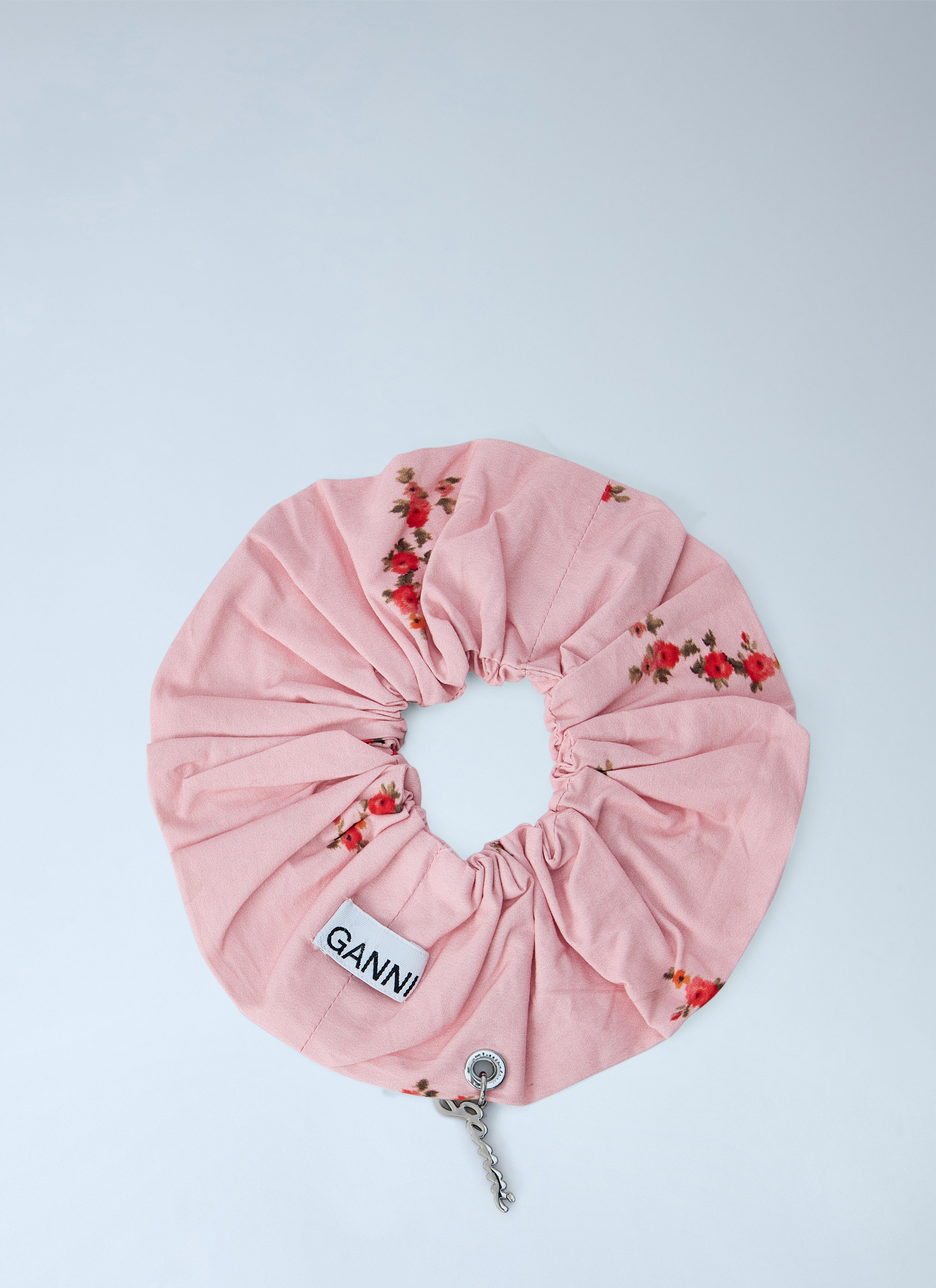 Ganni GANNI Scrunchie Printed Cotton