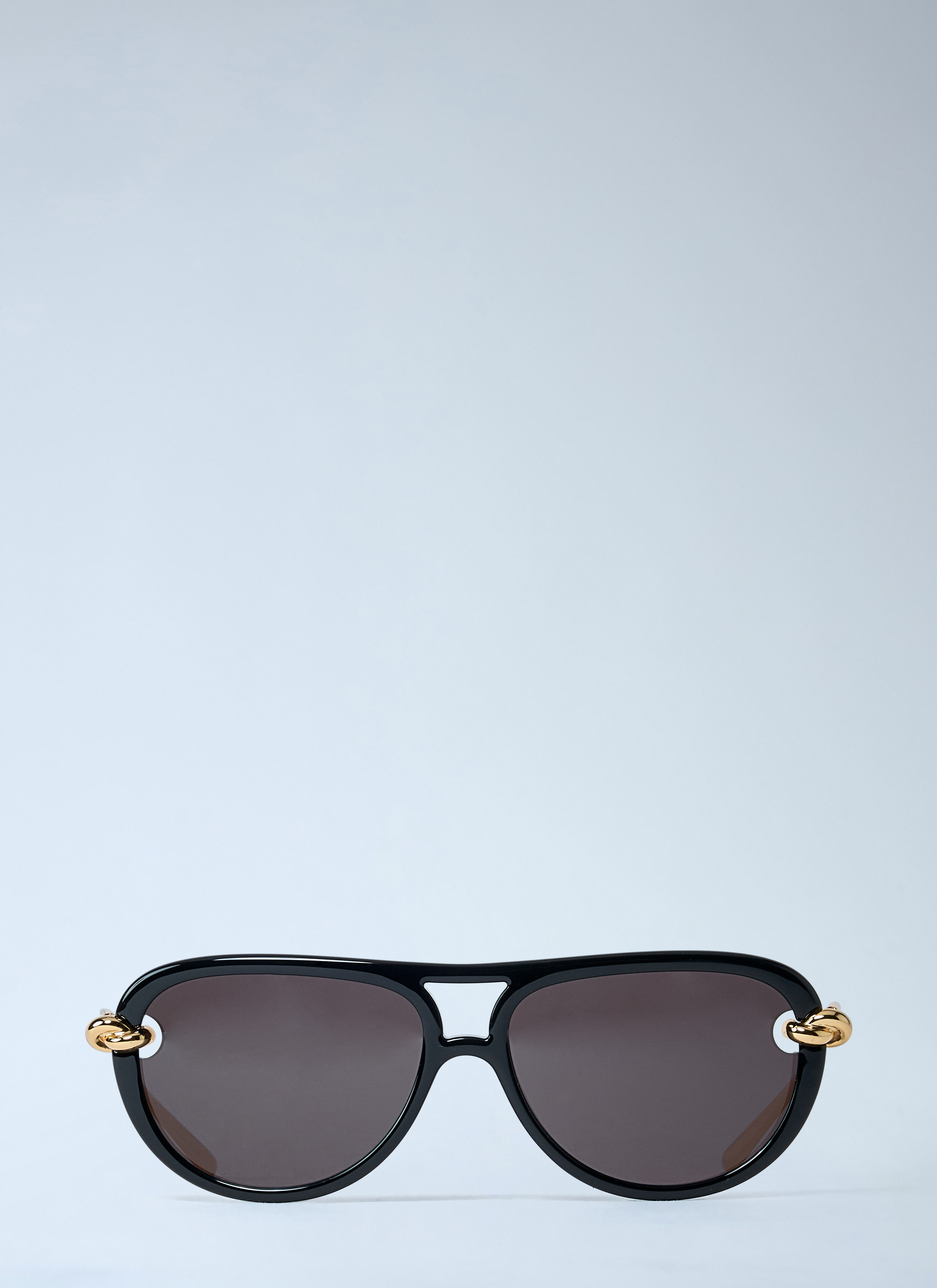 【BOTTEGA VENETA】 ドロップ アビエイターサングラス ブラック ハバナ/グレードロップ パイロット サングラス| Bottega Veneta