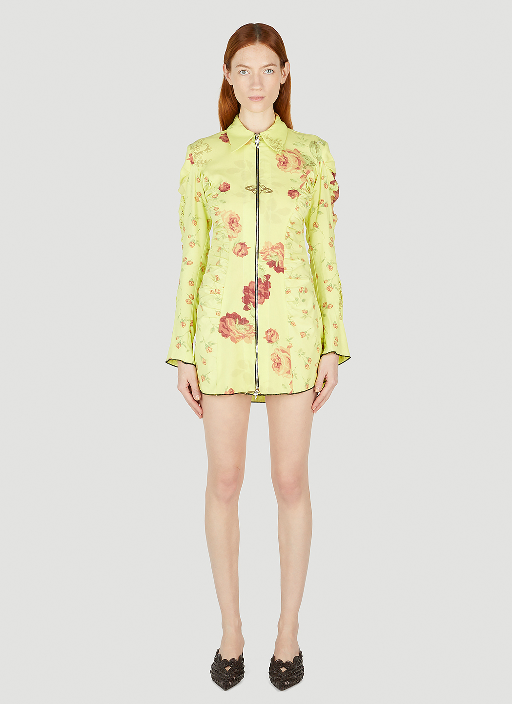 Embla Flower Mini Dress