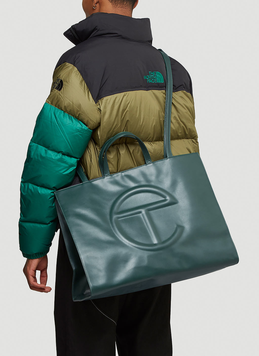 warehouse green bag