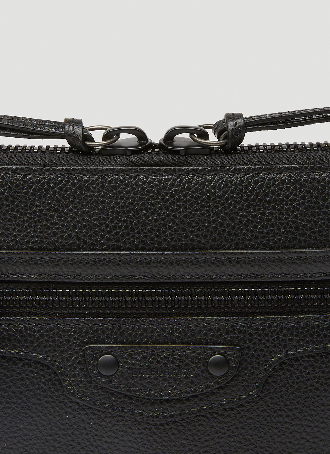 Balenciaga Men's Neo Classic Small Pouch Bag in Black LNCC