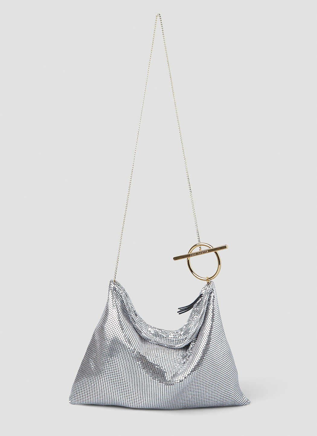 Hobo Metallic Shoulder Bag