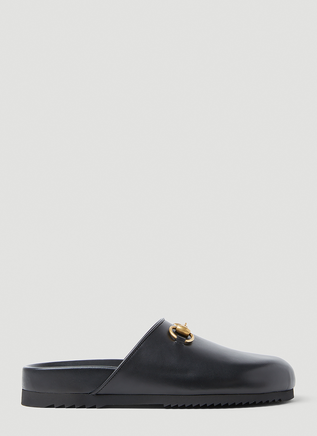GUCCI ブラックミュール GUCCI グッチ ミュール トングサンダル ブラック 黒 - メルカリ