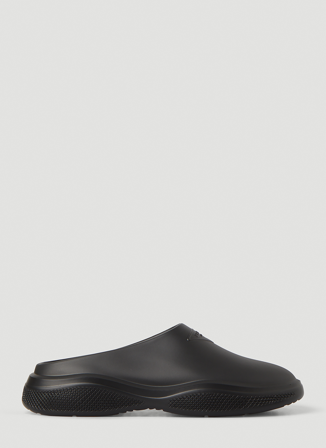 Logo Embossed Foam Mules