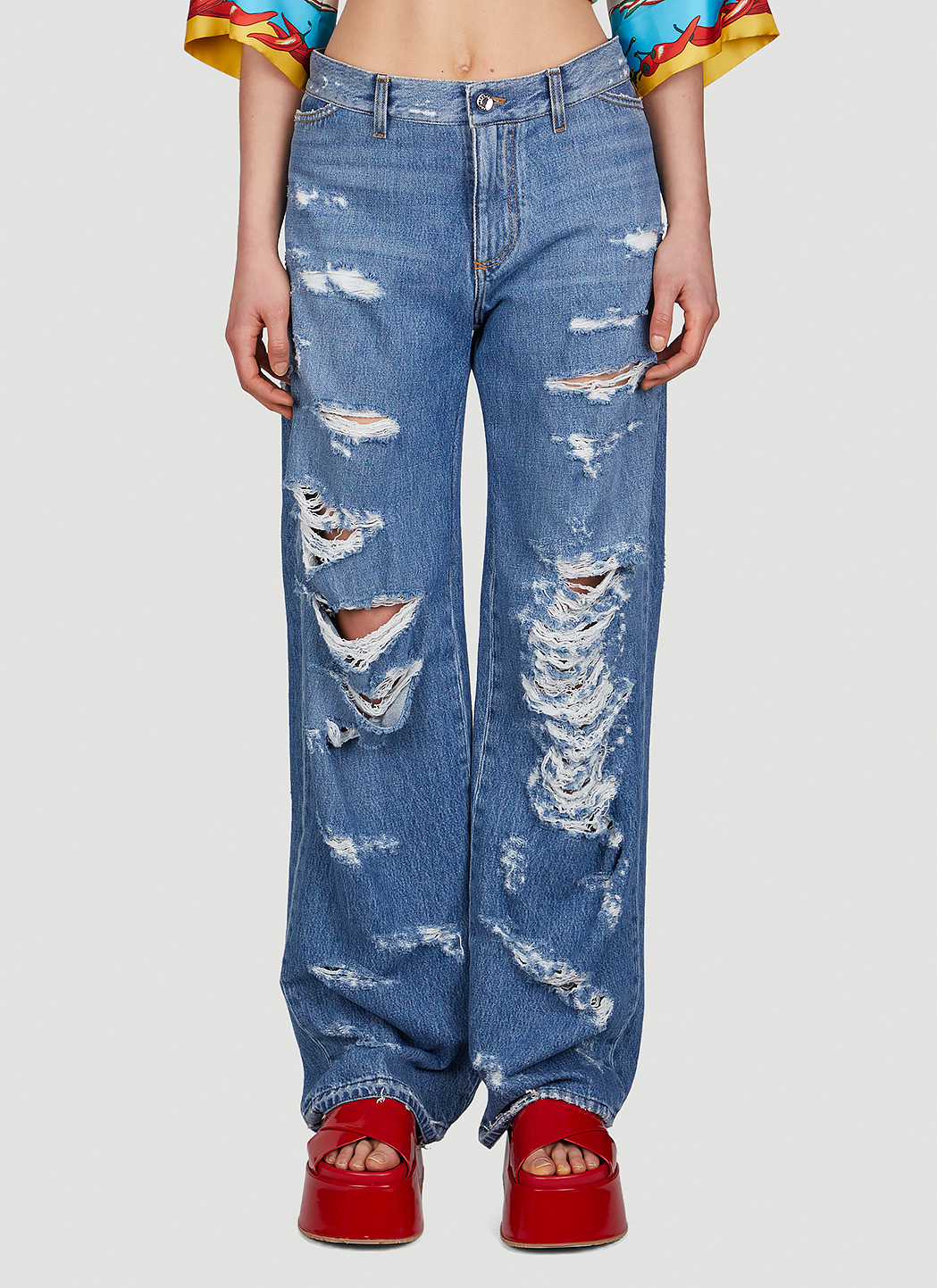 Dolce&Gabbana Distressed Jeans